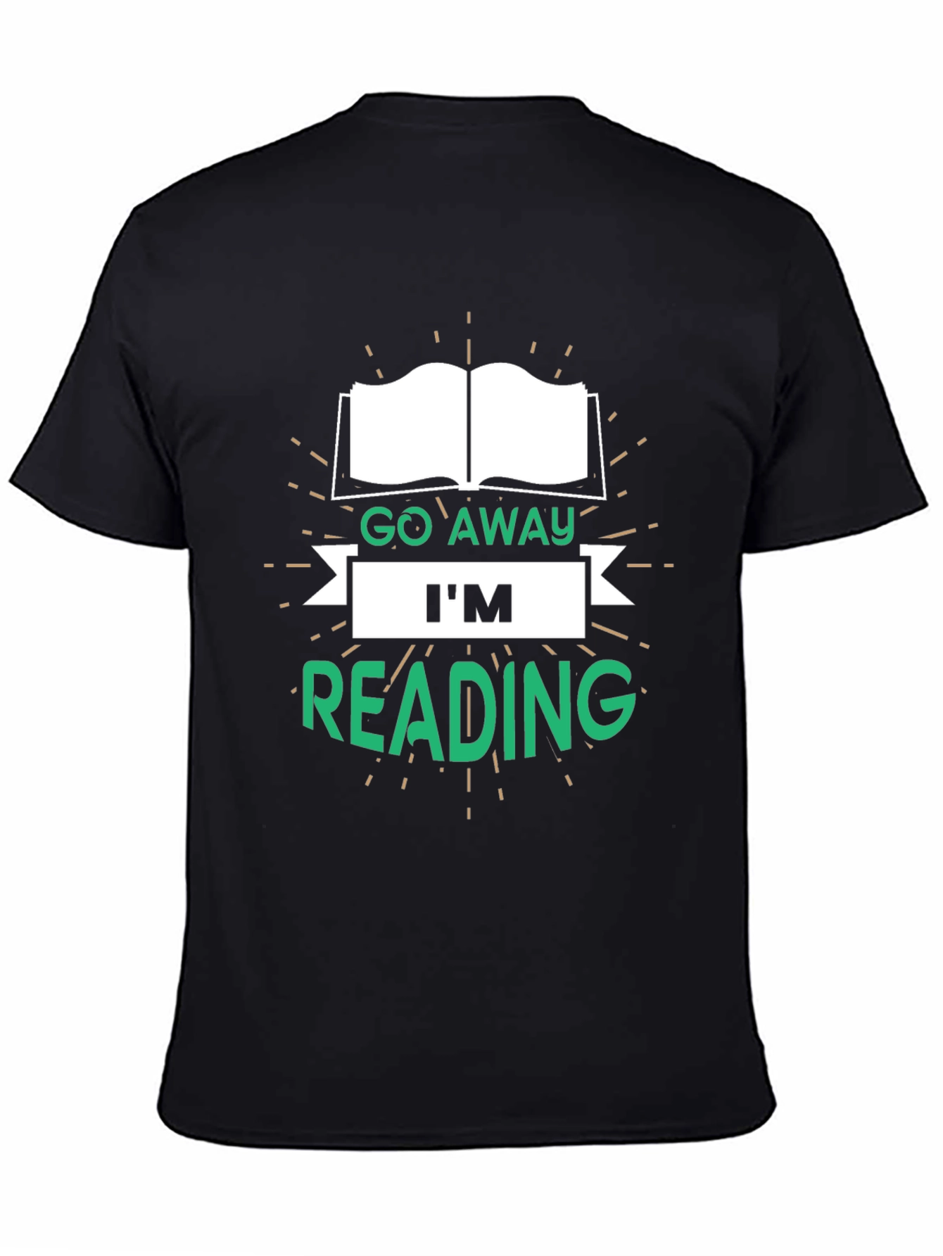 Go Away Im Reading T-Shirt - Book Lover Tee