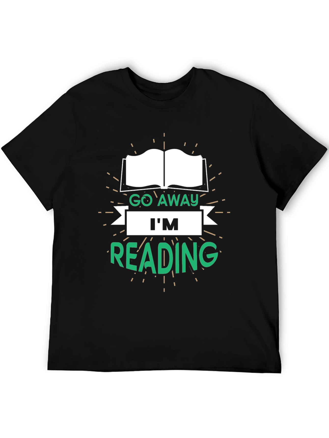 Go Away Im Reading T-Shirt - Book Lover Tee