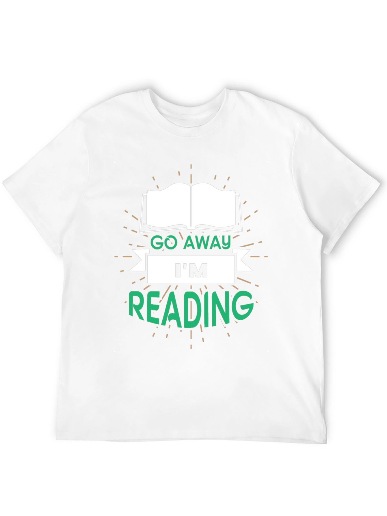 Go Away Im Reading T-Shirt - Book Lover Tee