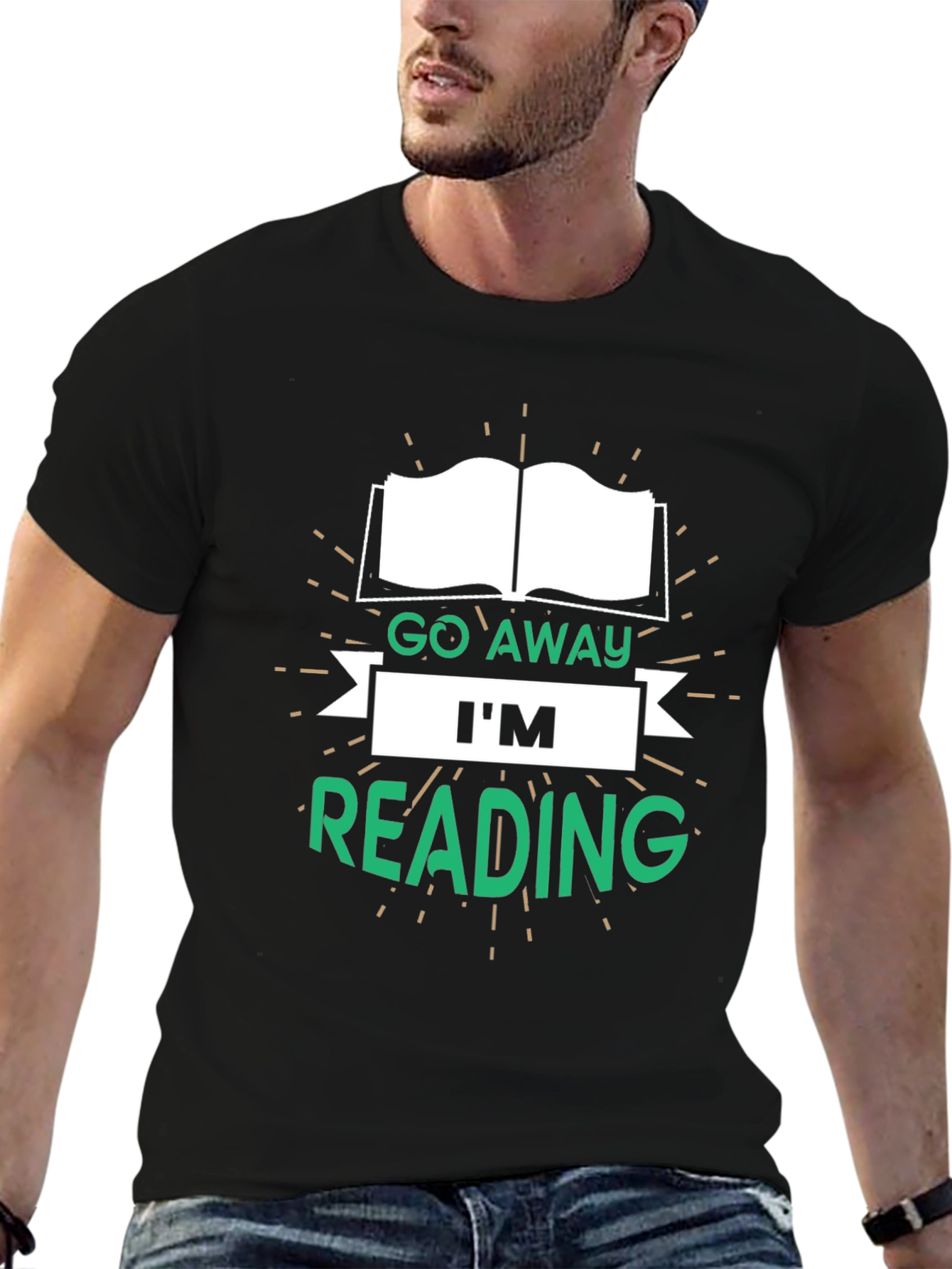 Go Away Im Reading T-Shirt - Book Lover Tee
