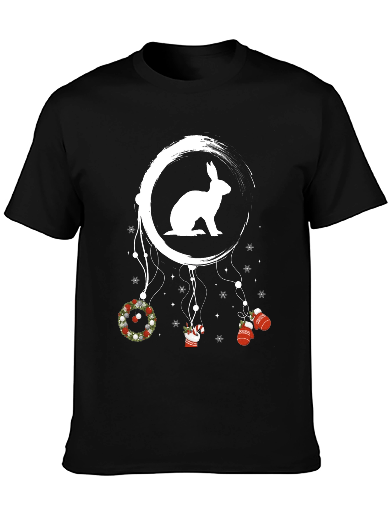 Christmas Rabbit T-Shirt