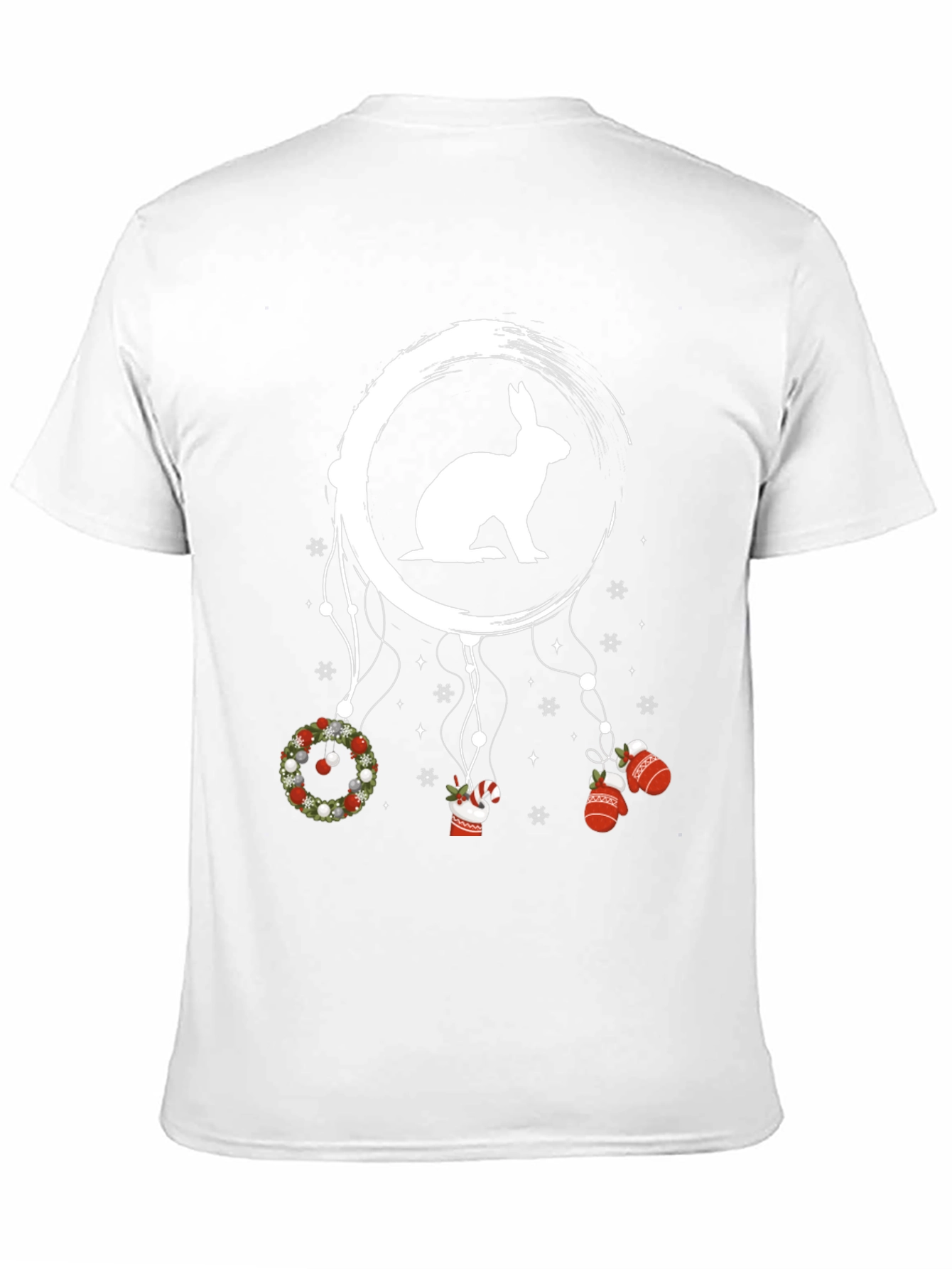 Christmas Rabbit T-Shirt