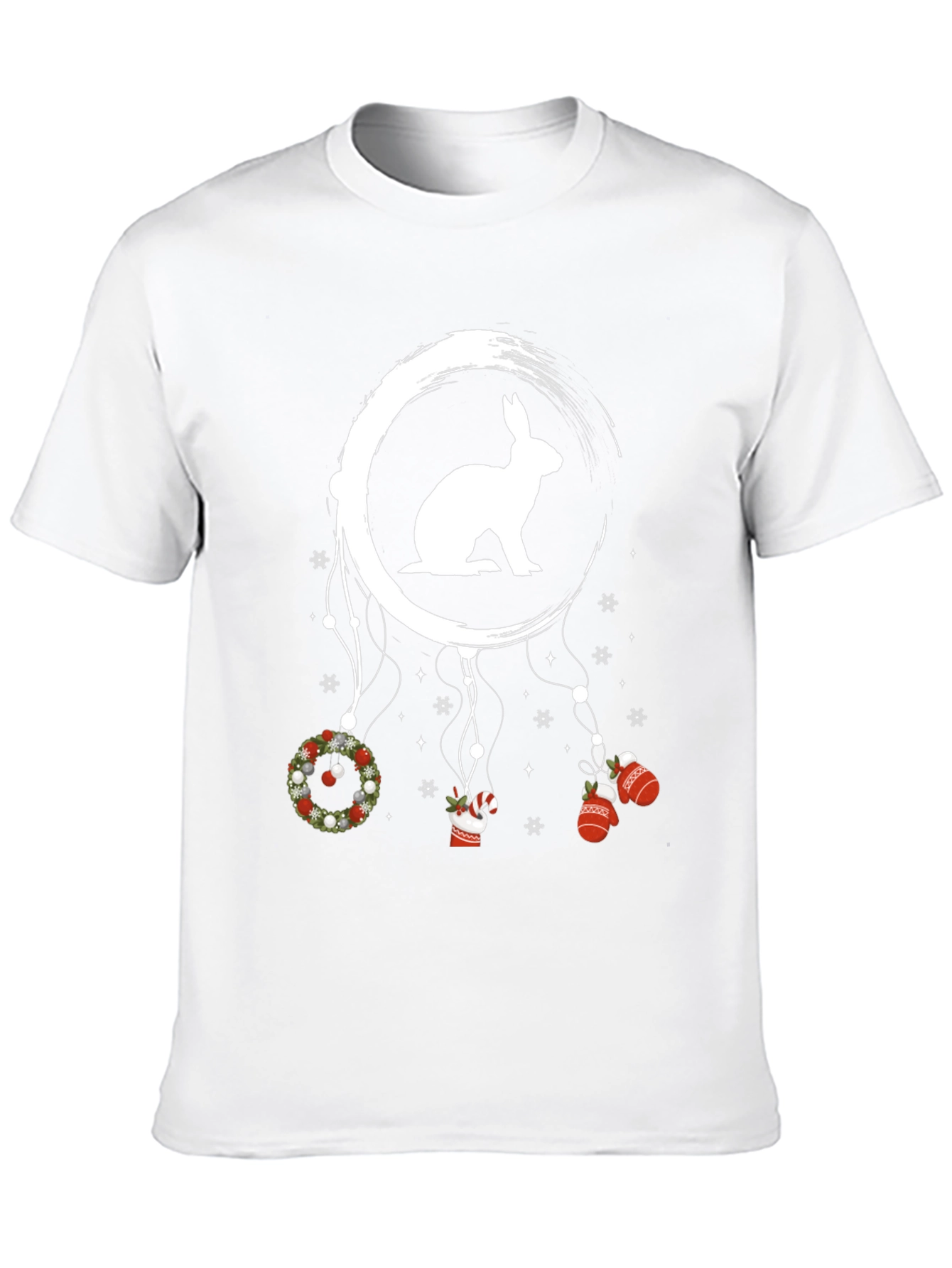 Christmas Rabbit T-Shirt
