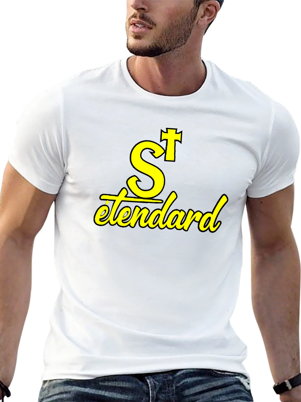 St. Etendard Black T-Shirt