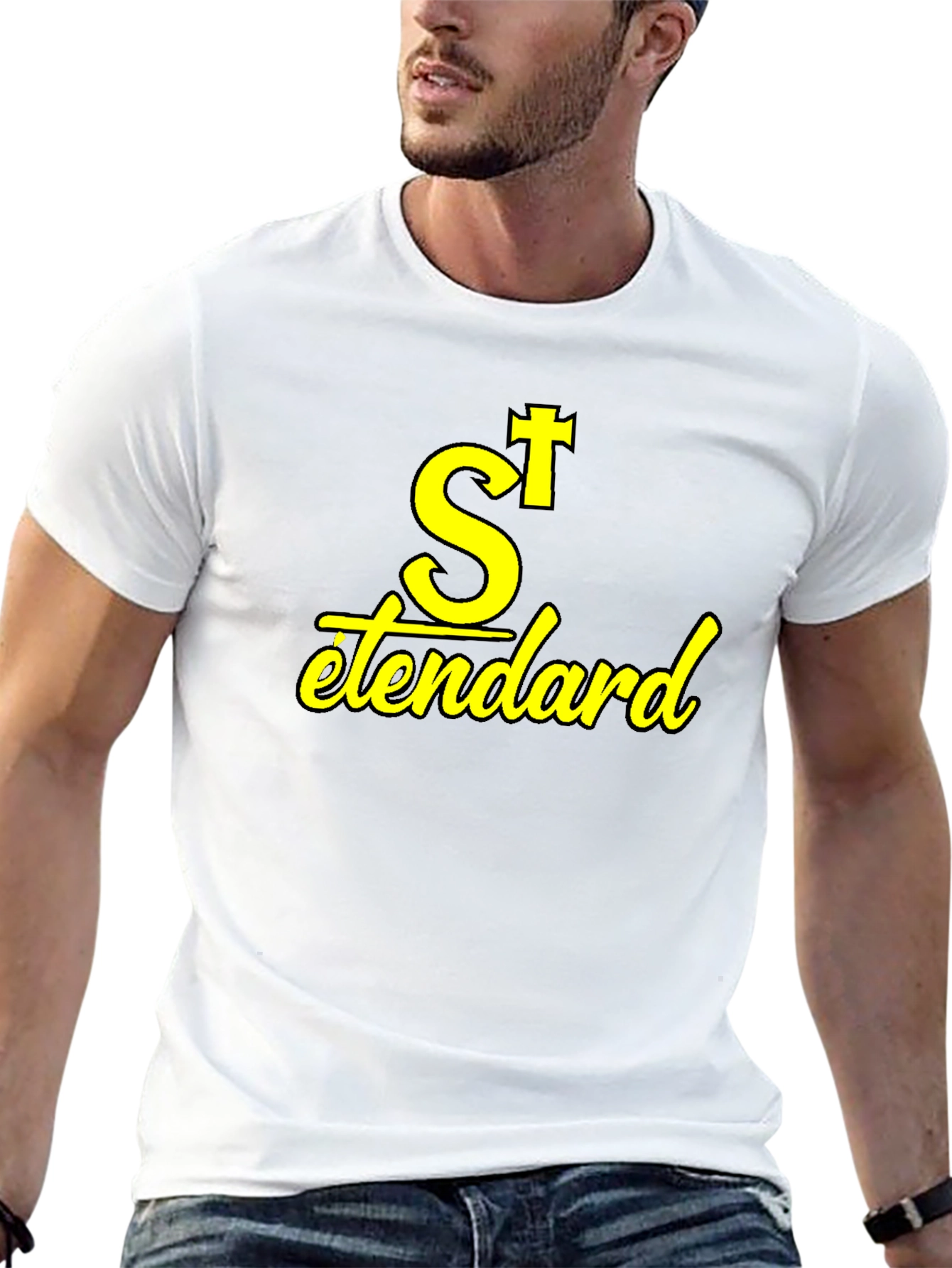 St. Etendard Black T-Shirt