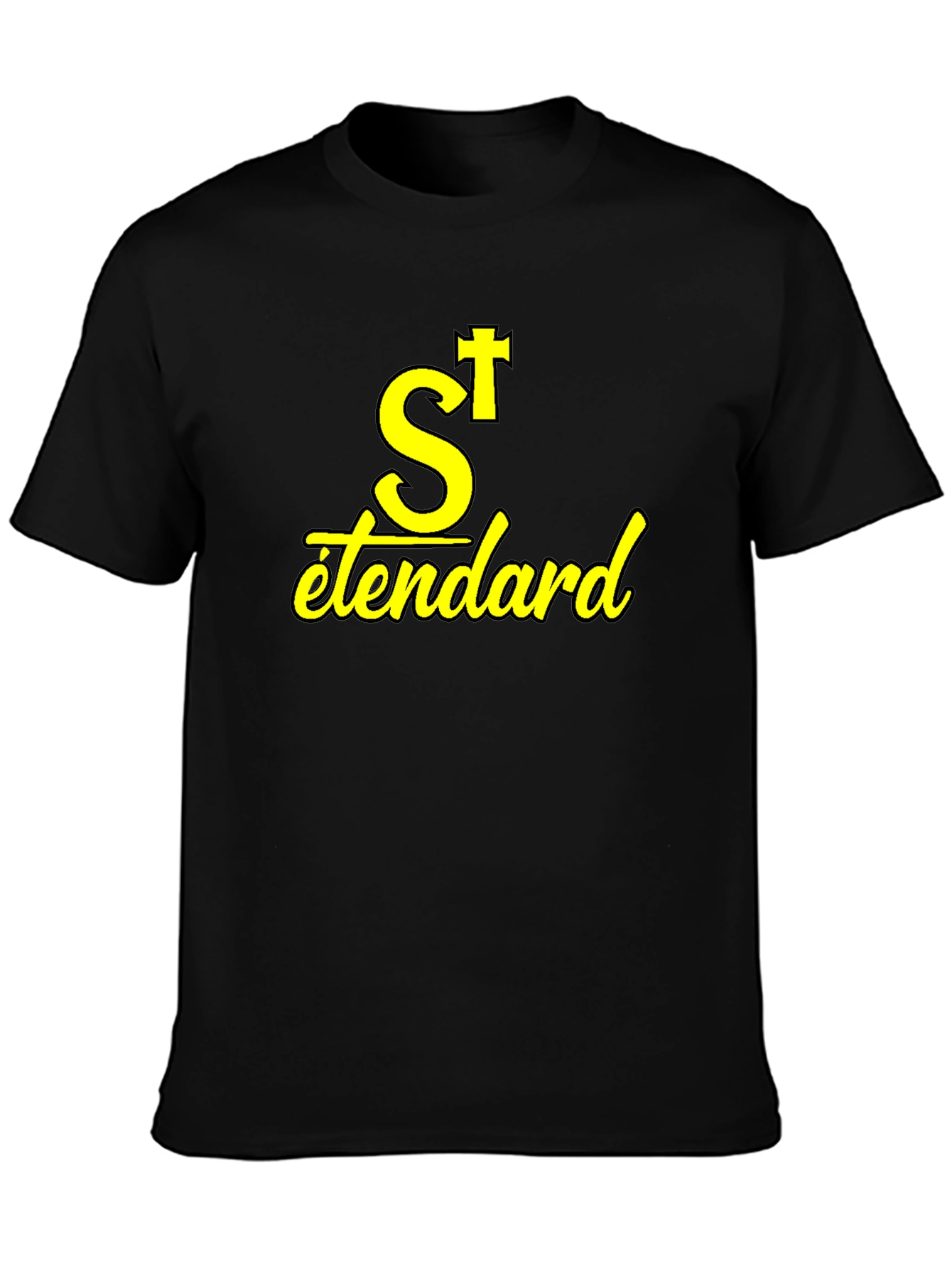 St. Etendard Black T-Shirt