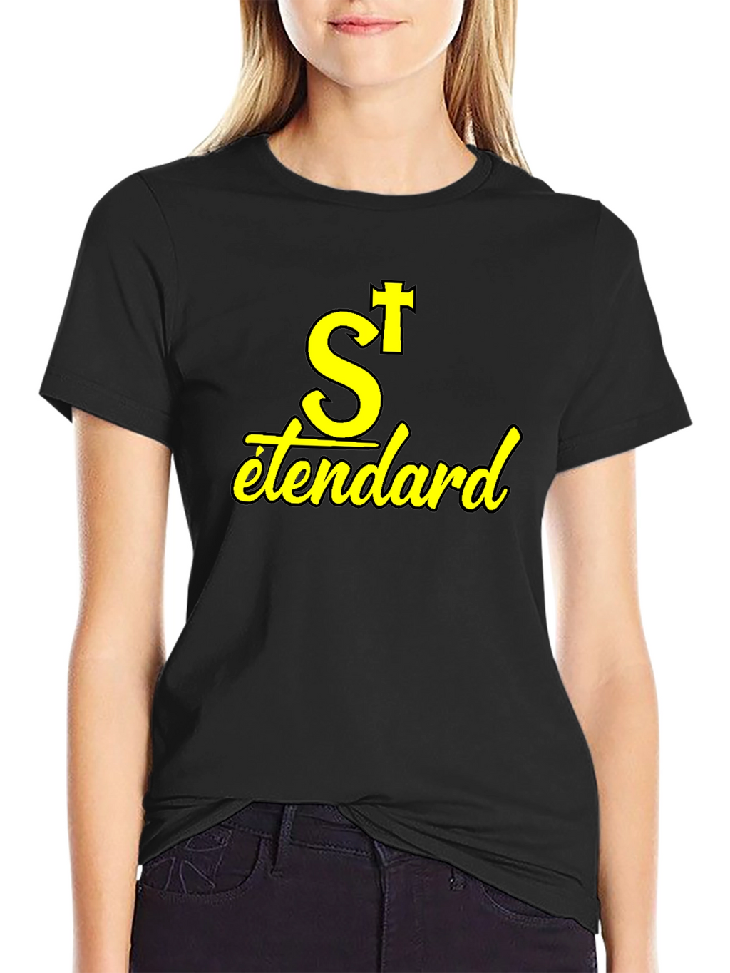 St. Etendard Black T-Shirt