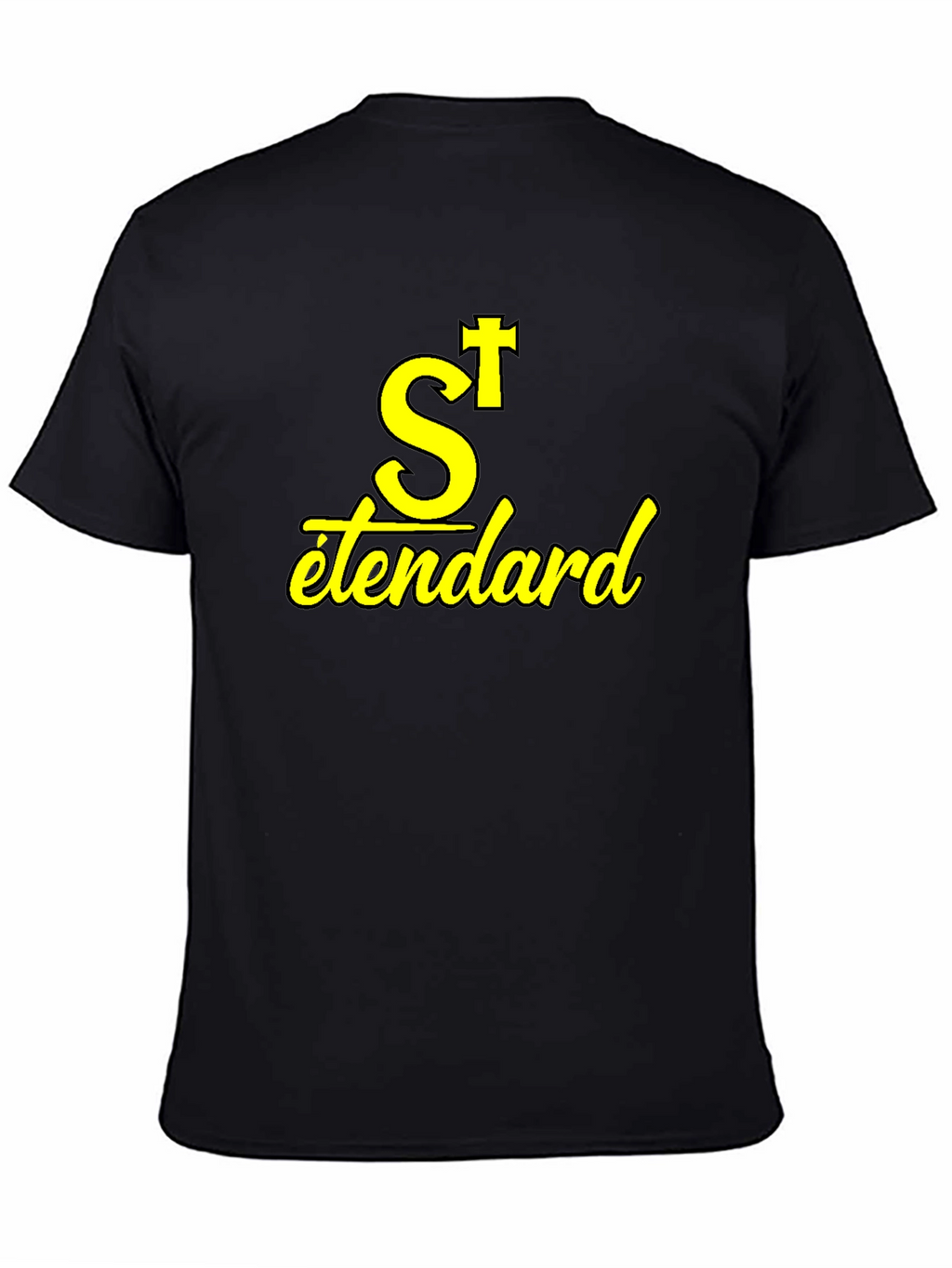 St. Etendard Black T-Shirt