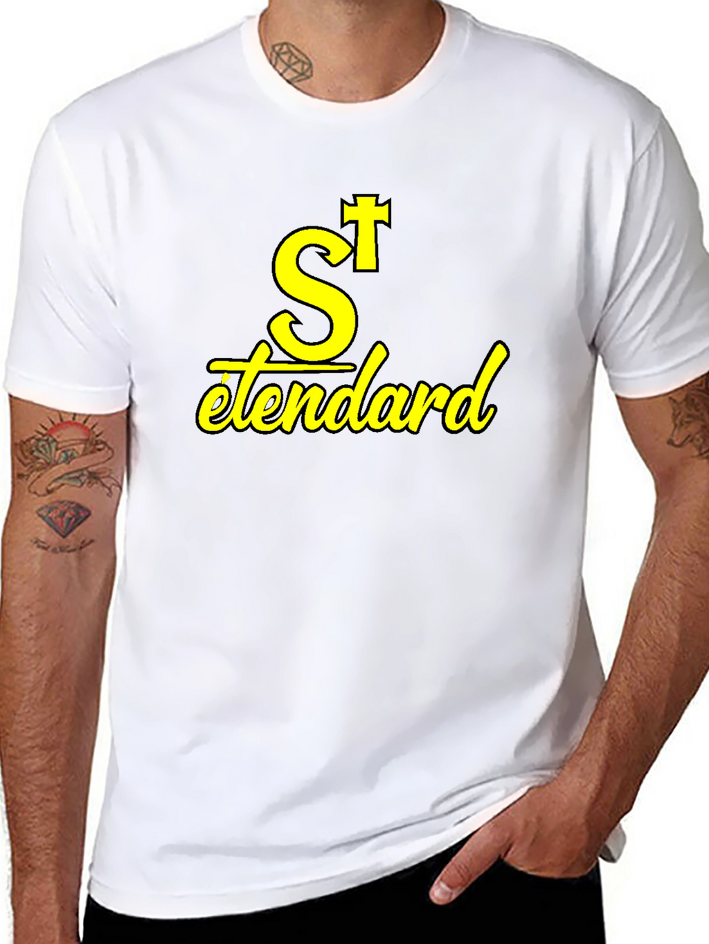 St. Etendard Black T-Shirt