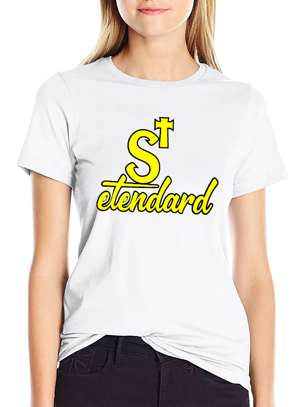 St. Etendard Black T-Shirt