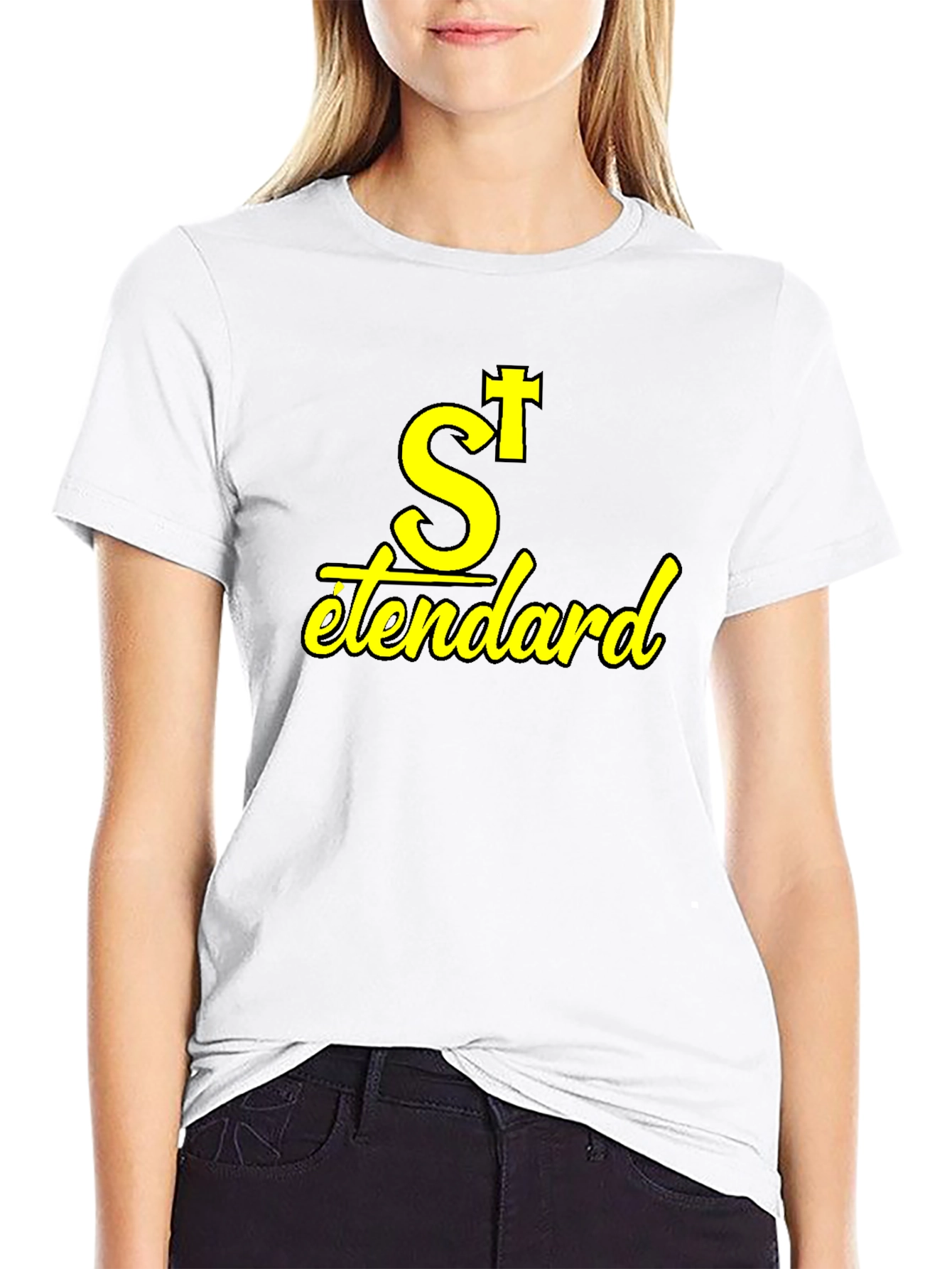 St. Etendard Black T-Shirt
