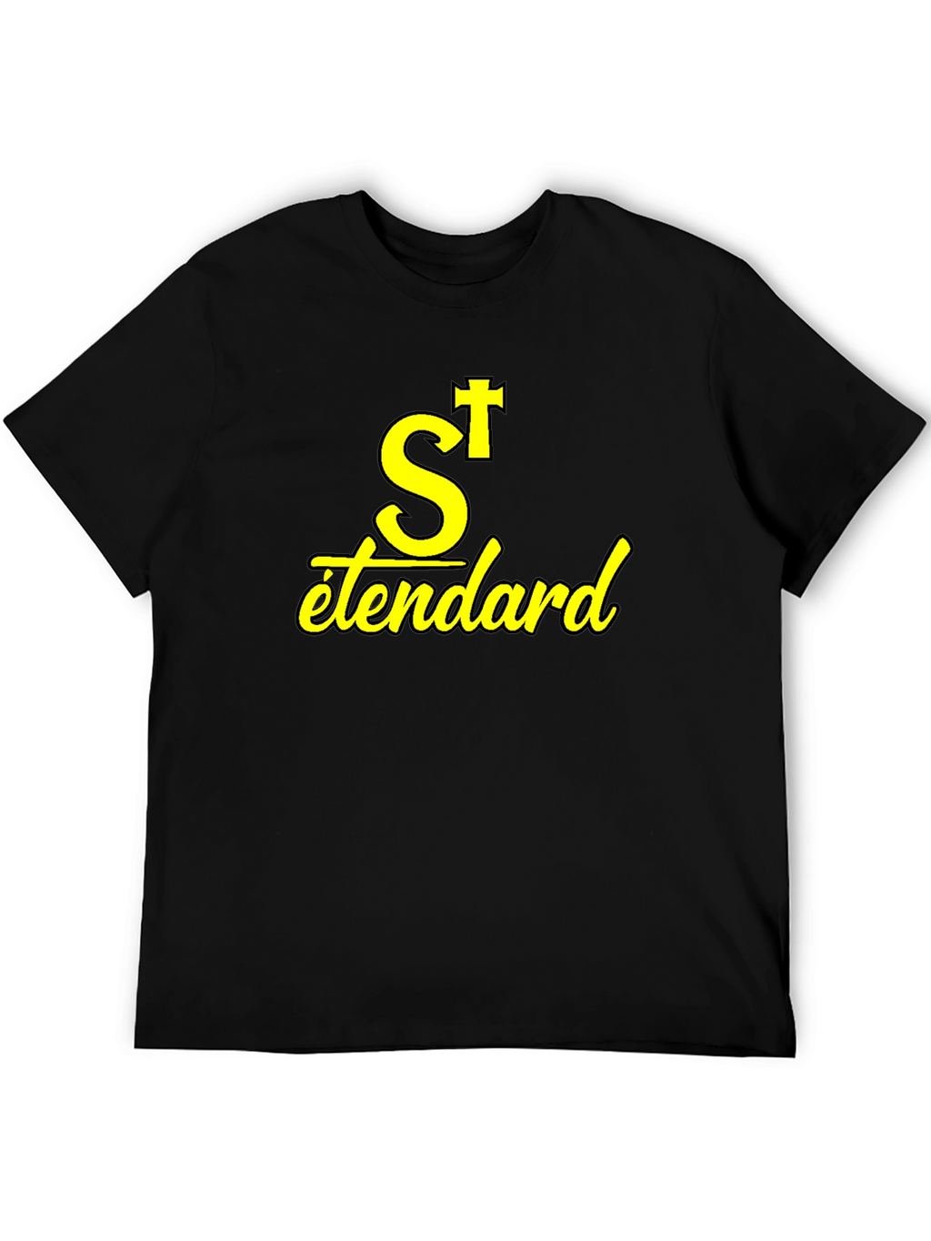 St. Etendard Black T-Shirt