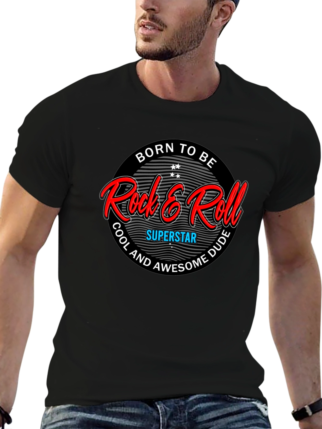 Born to be Rock & Roll Superstar T-Shirt