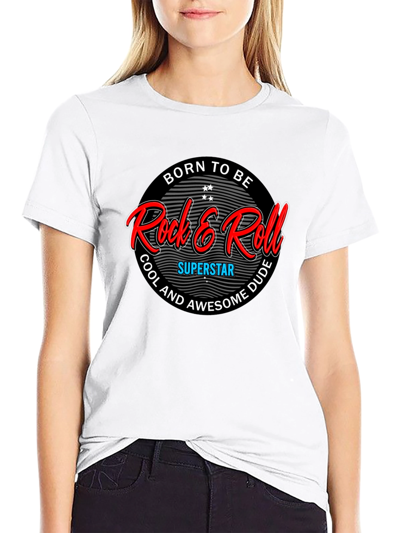 Born to be Rock & Roll Superstar T-Shirt