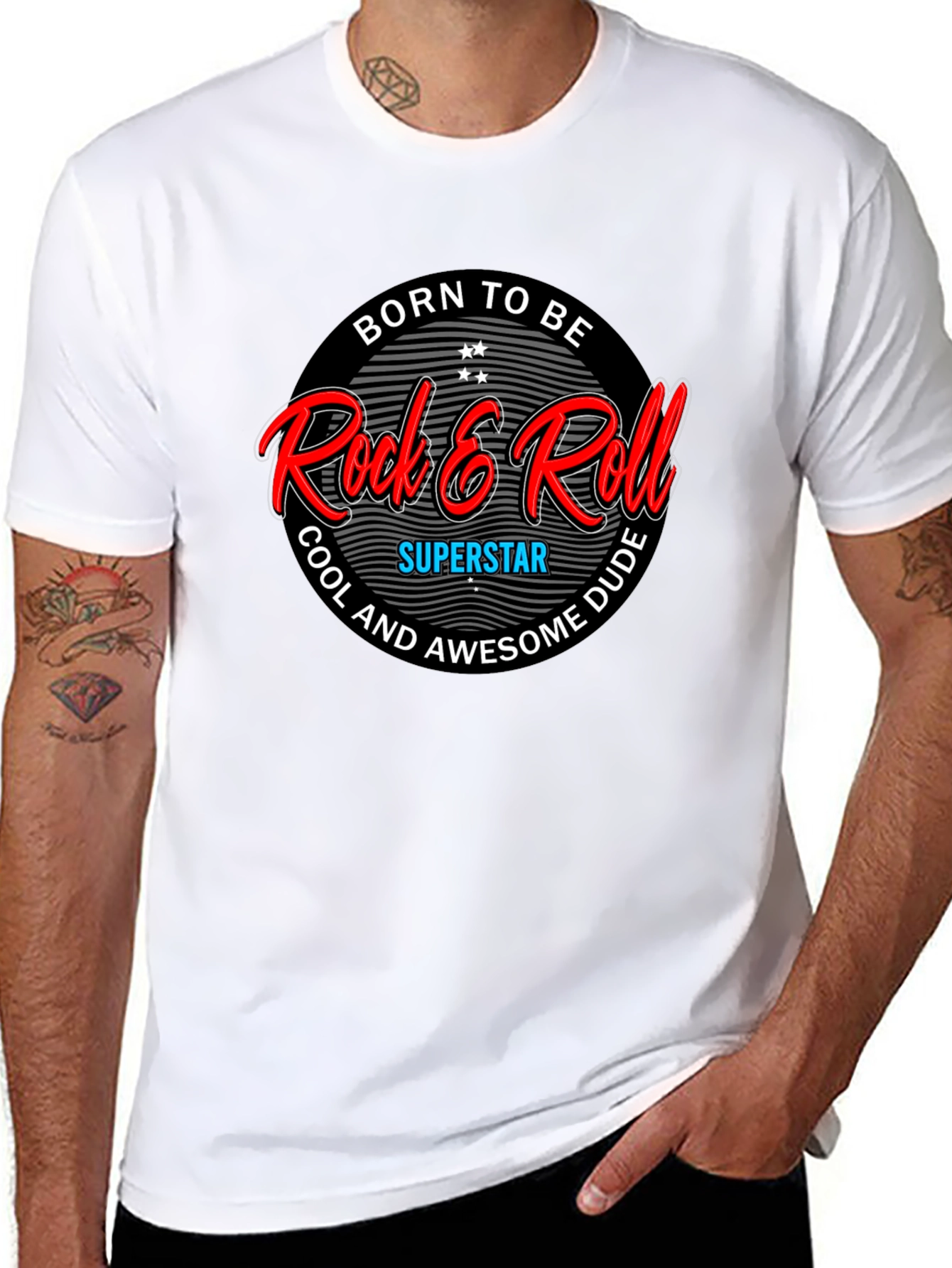 Born to be Rock & Roll Superstar T-Shirt