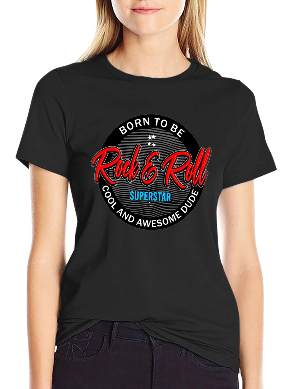 Born to be Rock & Roll Superstar T-Shirt