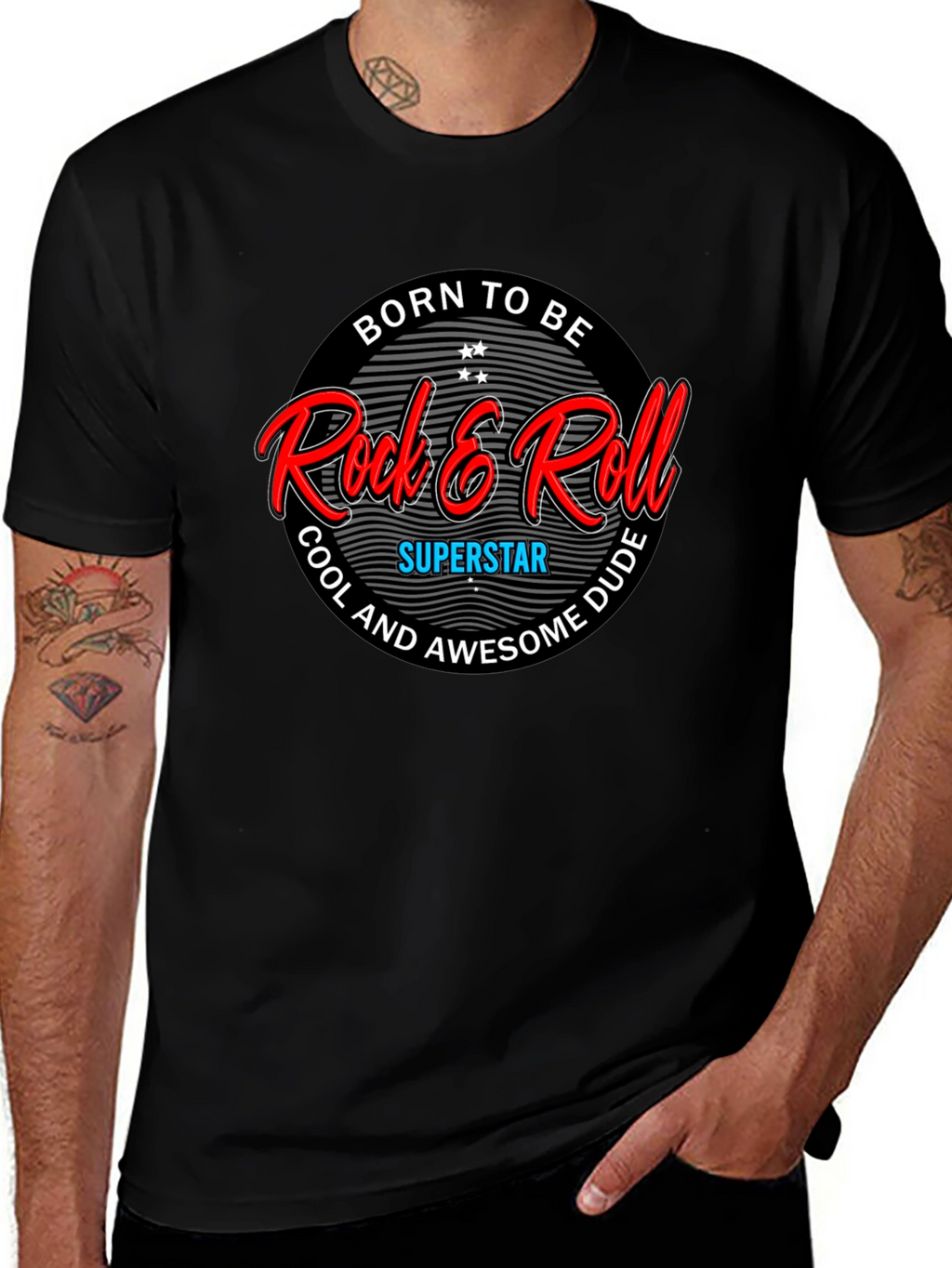 Born to be Rock & Roll Superstar T-Shirt