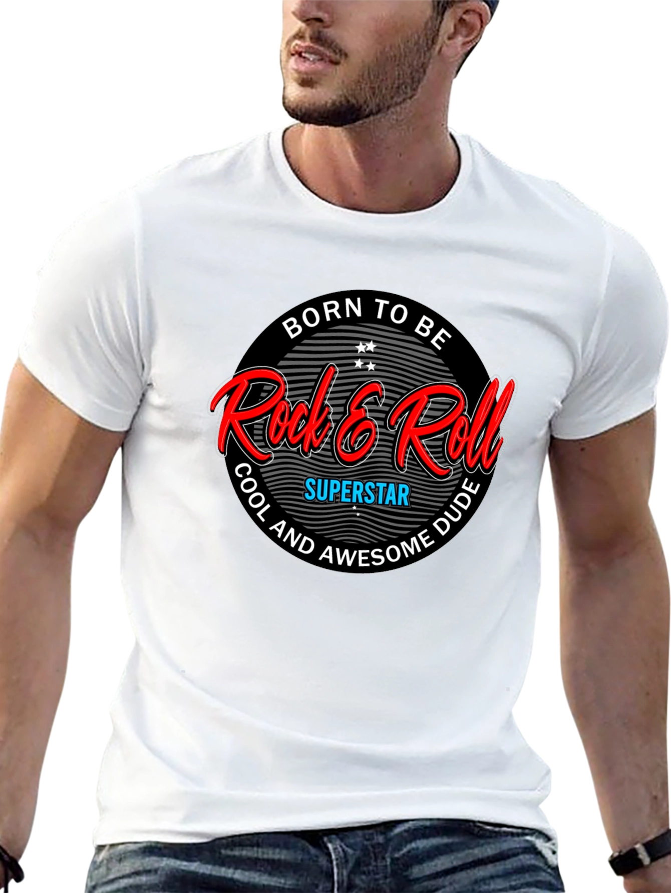 Born to be Rock & Roll Superstar T-Shirt