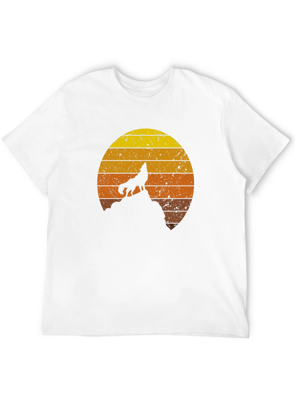 Wolf Sunset Graphic Tee - Unisex