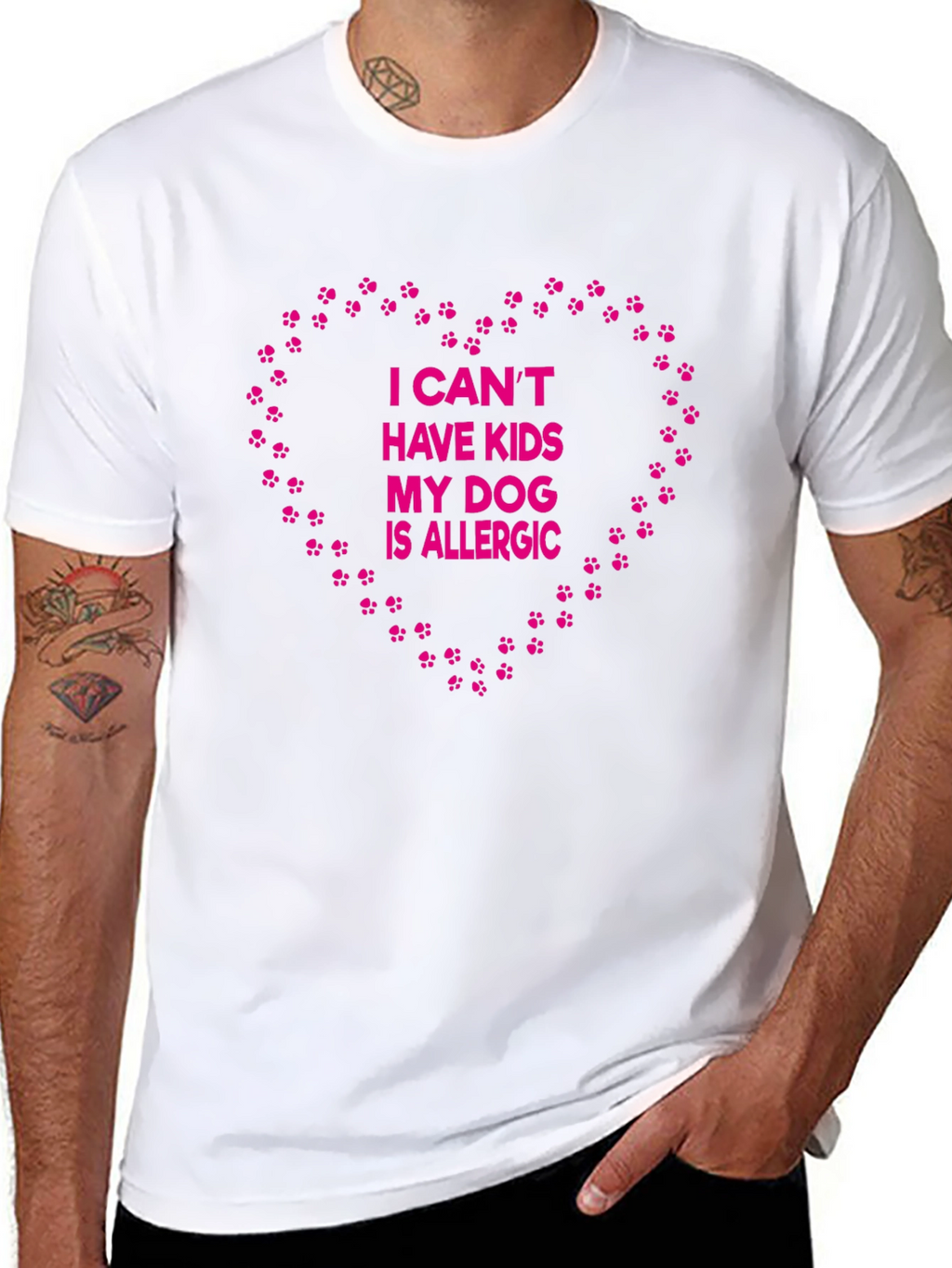 Dog Allergy Graphic Tee