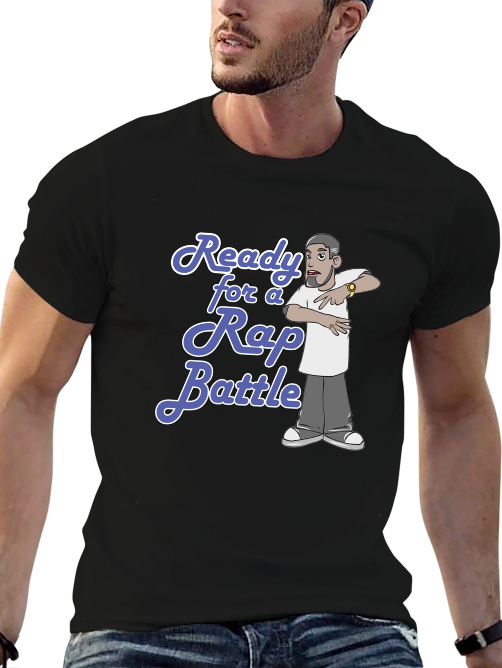 Ready for a Rap Battle Graphic T-Shirt