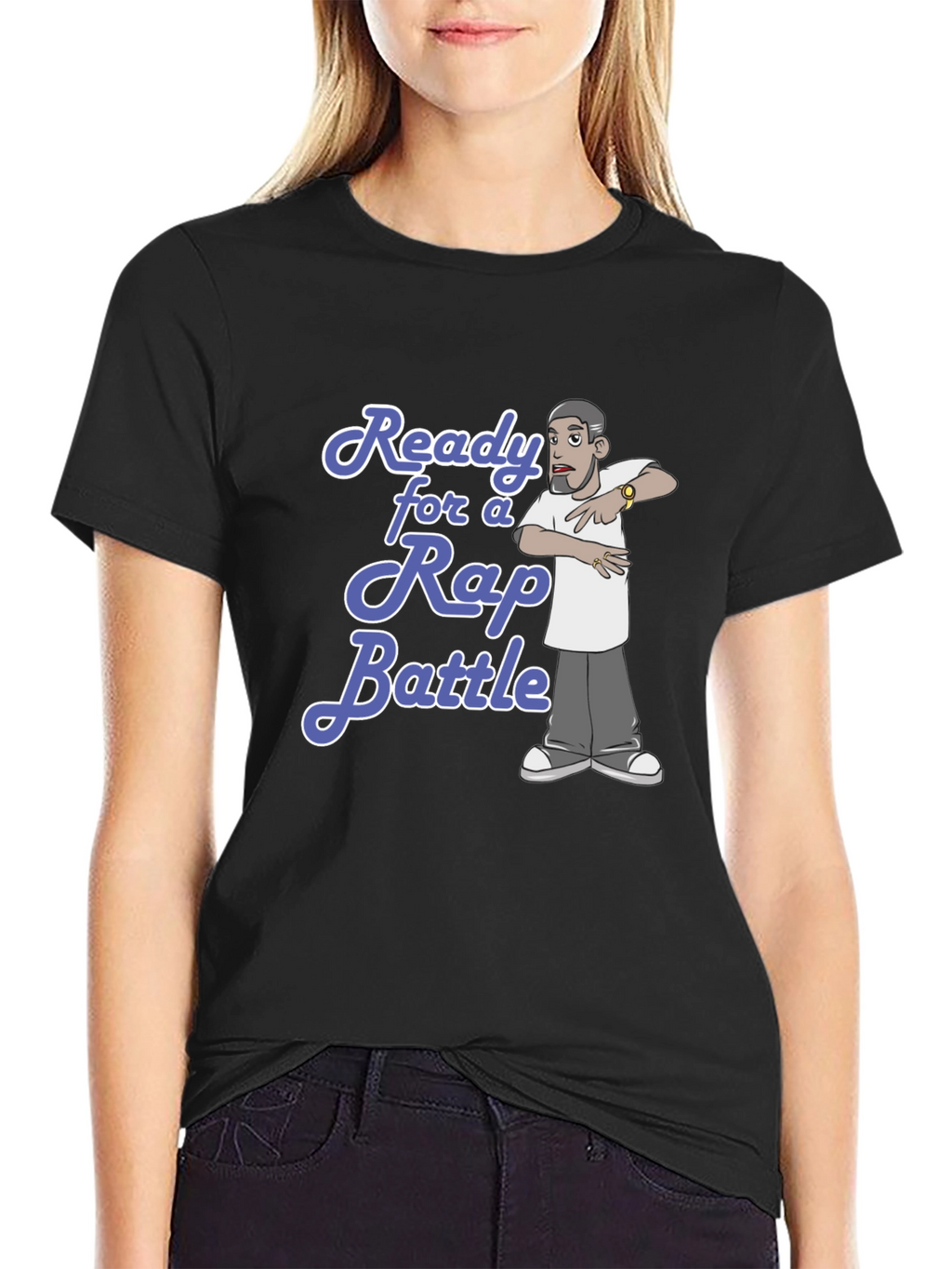 Ready for a Rap Battle Graphic T-Shirt
