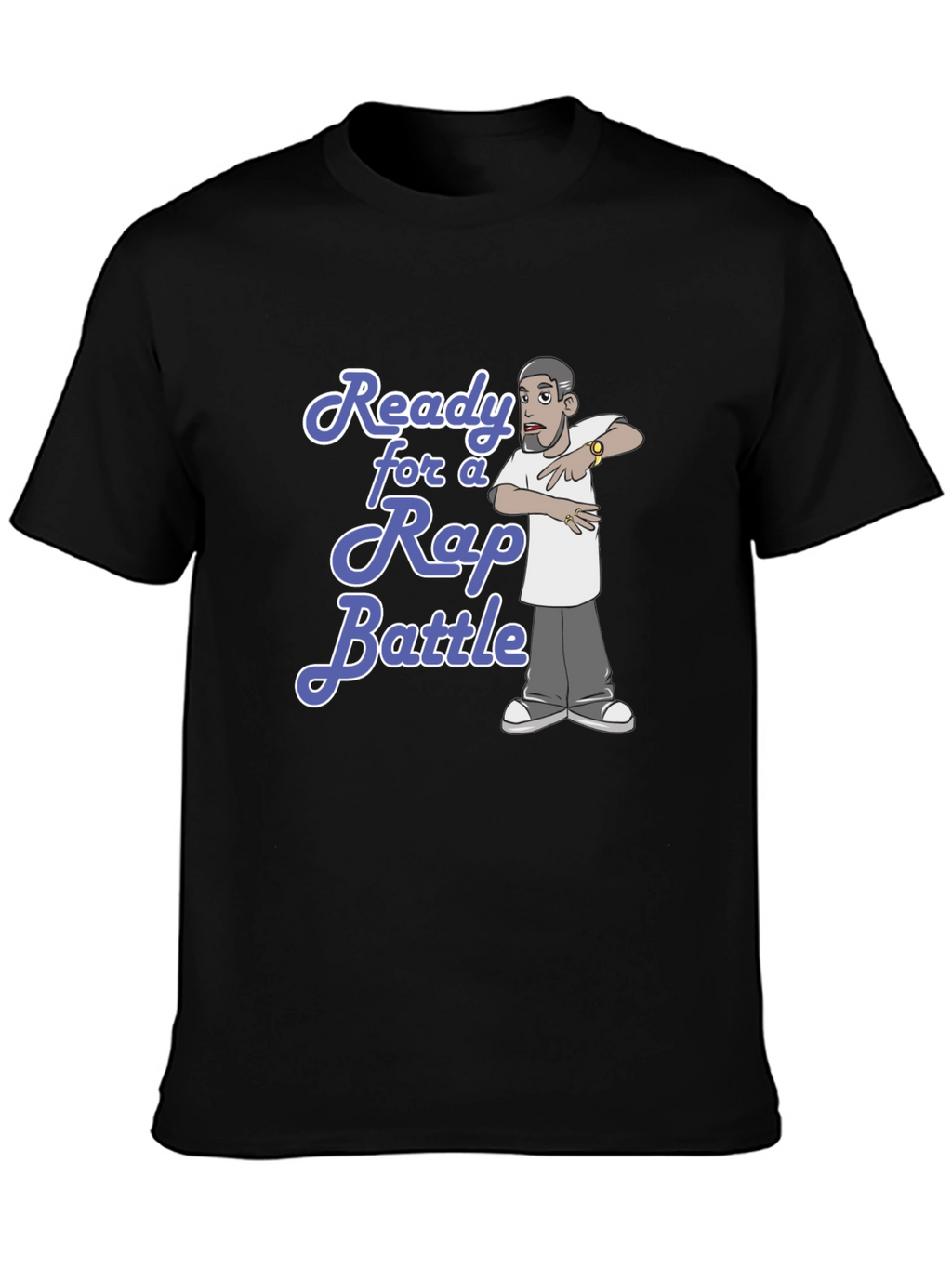 Ready for a Rap Battle Graphic T-Shirt