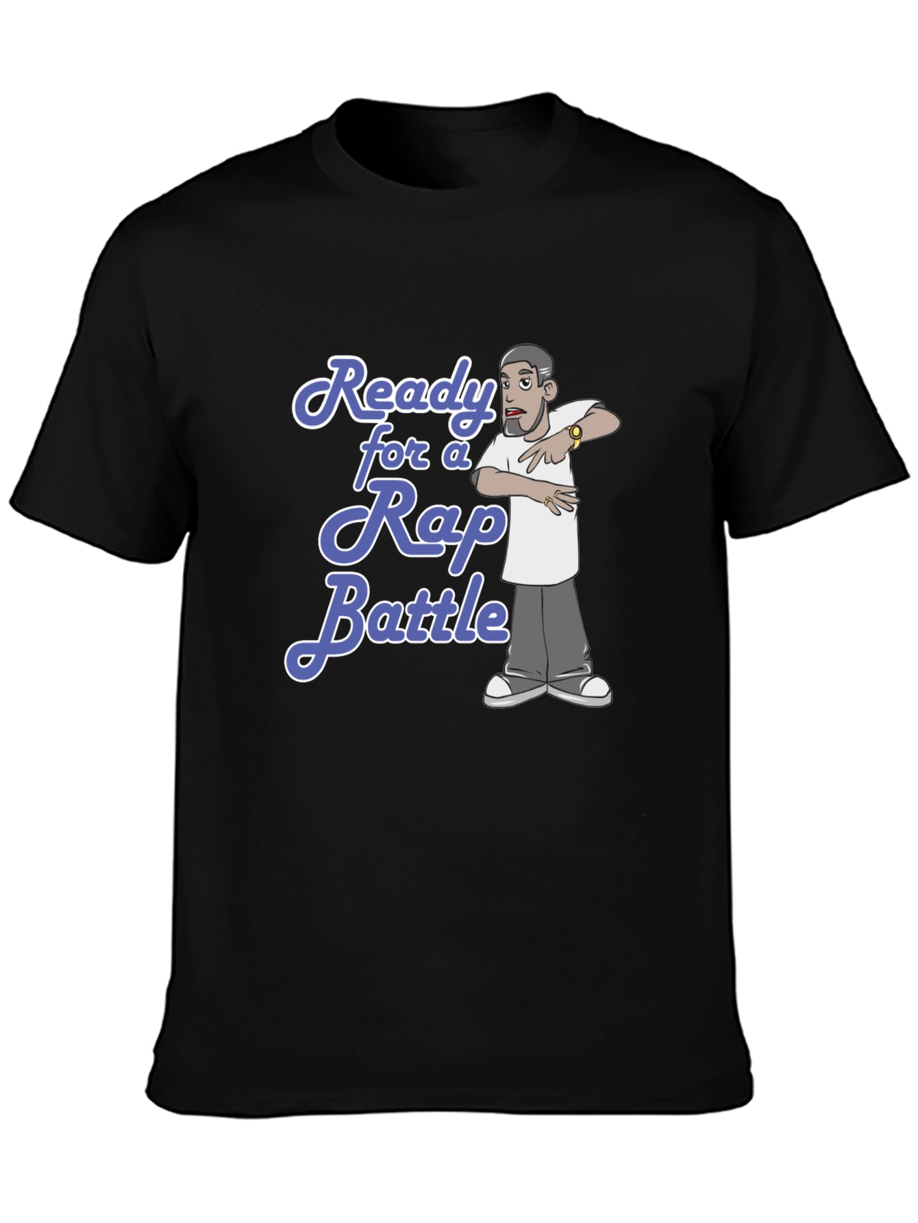Ready for a Rap Battle Graphic T-Shirt