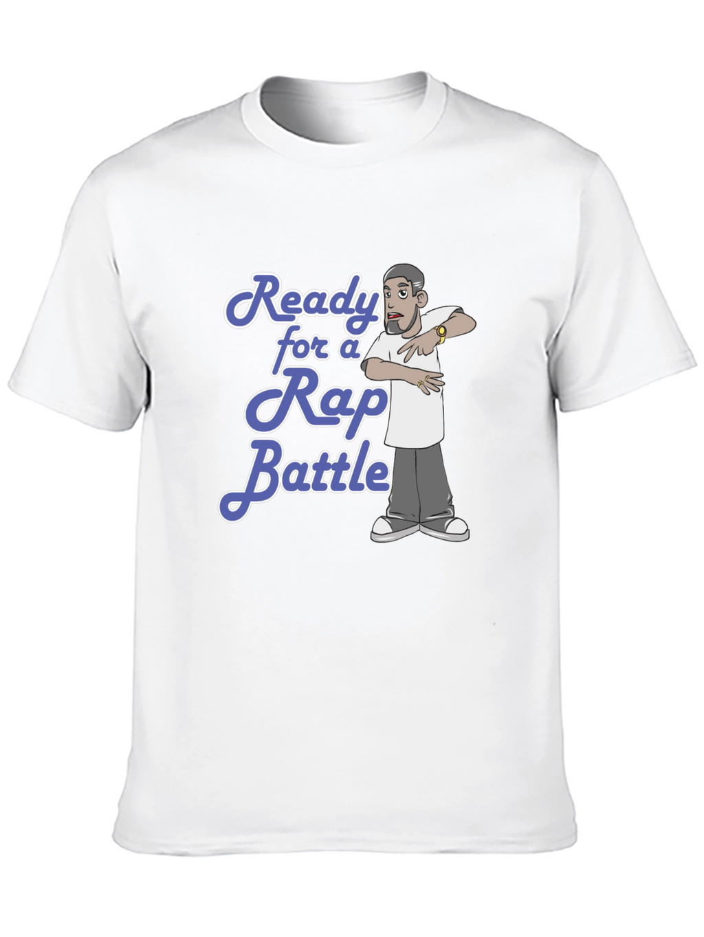Ready for a Rap Battle Graphic T-Shirt