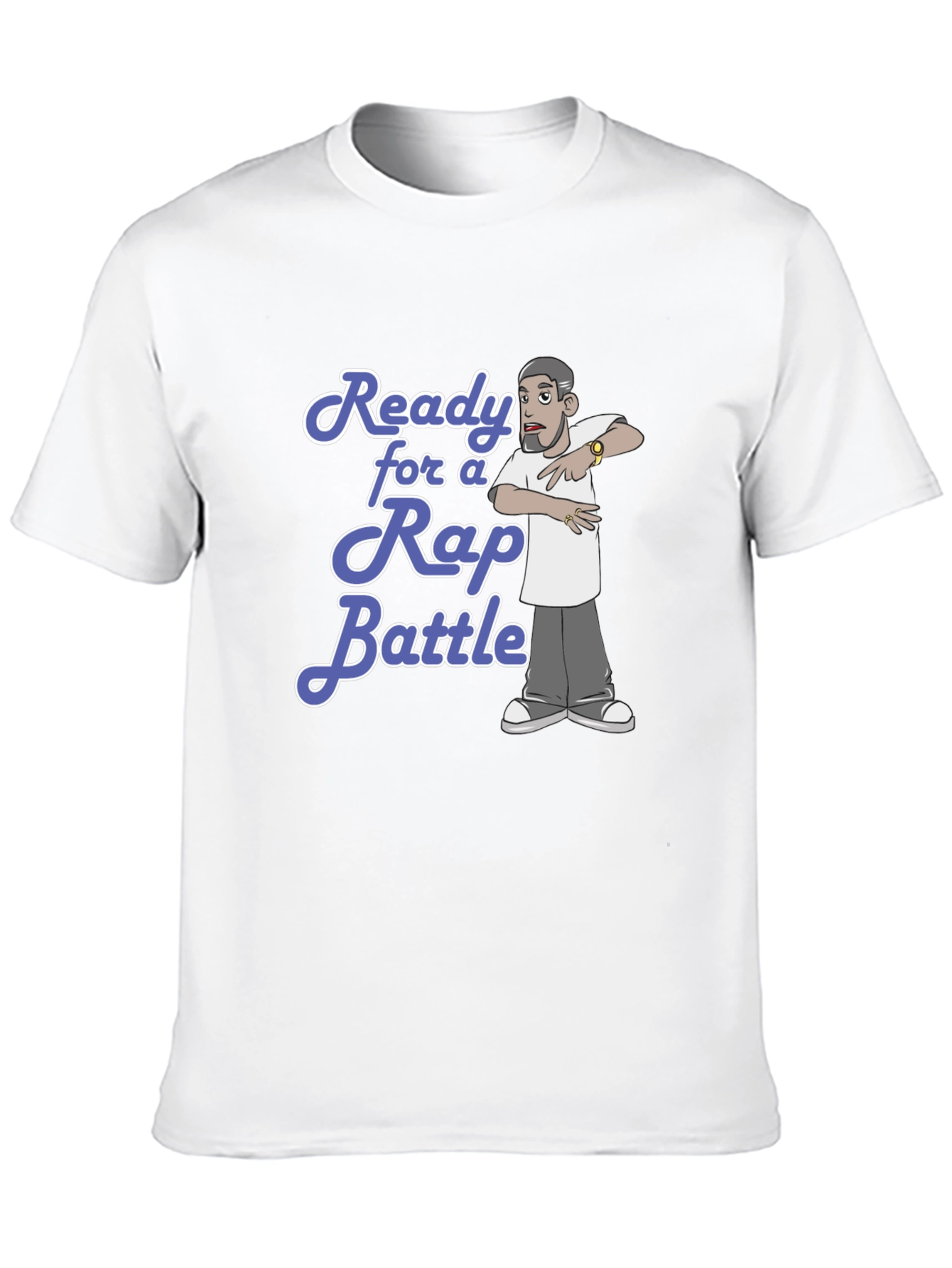 Ready for a Rap Battle Graphic T-Shirt