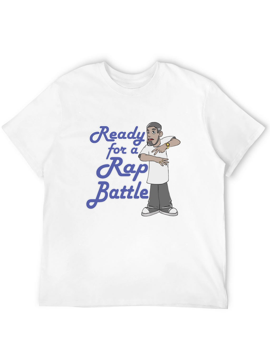 Ready for a Rap Battle Graphic T-Shirt