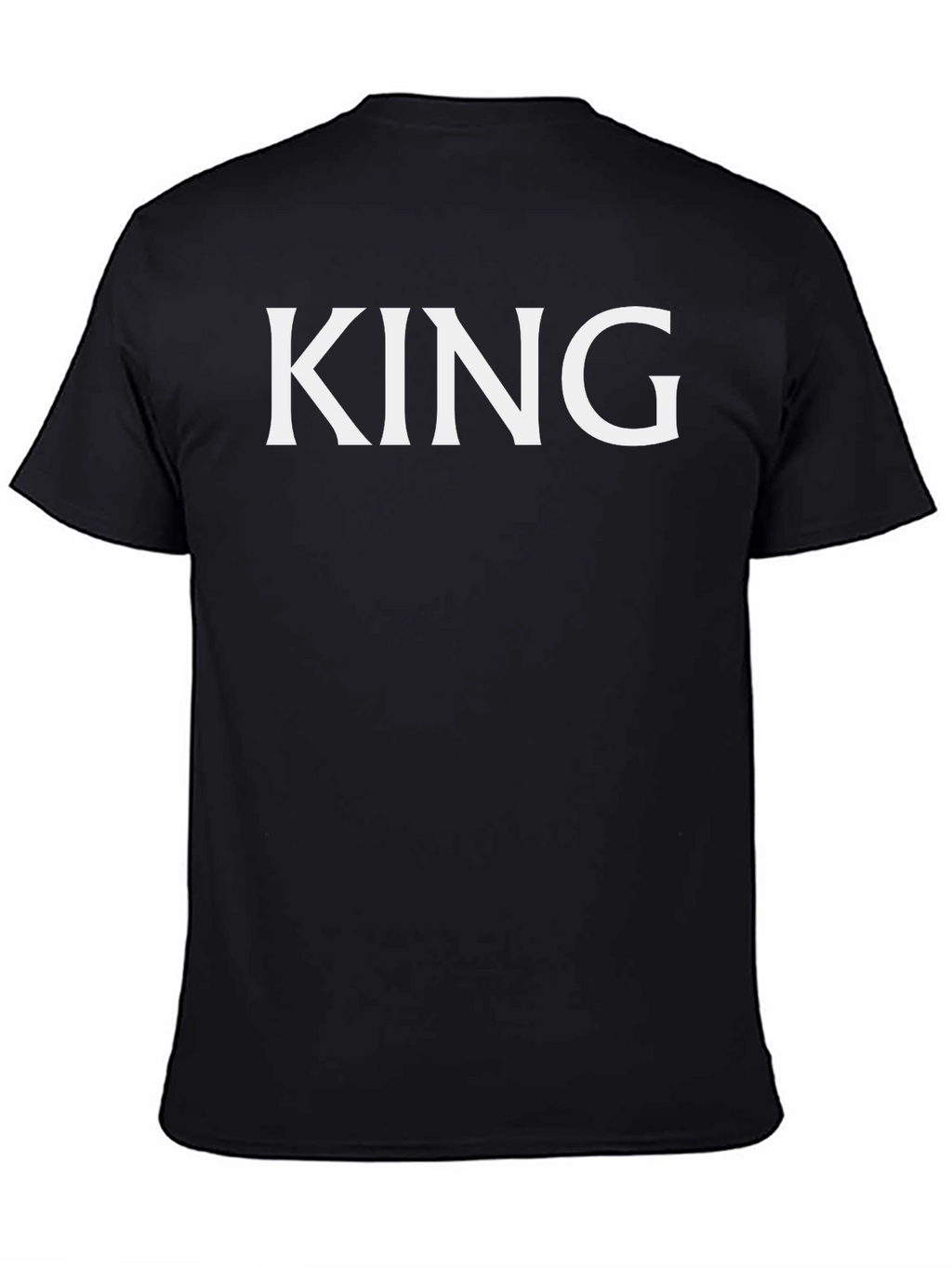 King Graphic Black T-Shirt