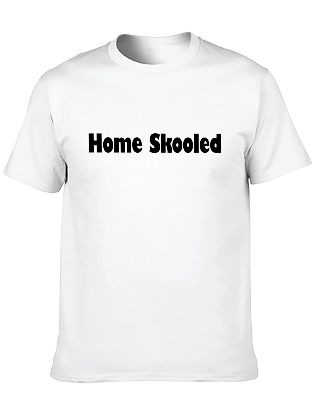 Home Skool Tee - Classic Black Graphic T-Shirt