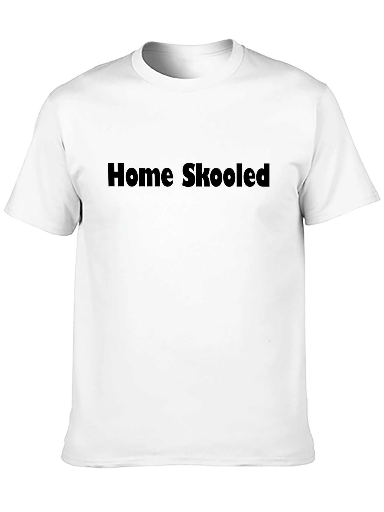 Home Skool Tee - Classic Black Graphic T-Shirt