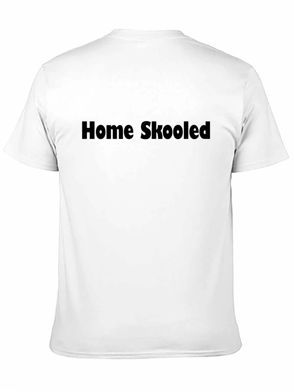 Home Skool Tee - Classic Black Graphic T-Shirt