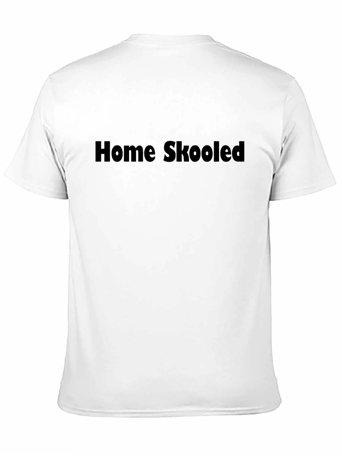 Home Skool Tee - Classic Black Graphic T-Shirt