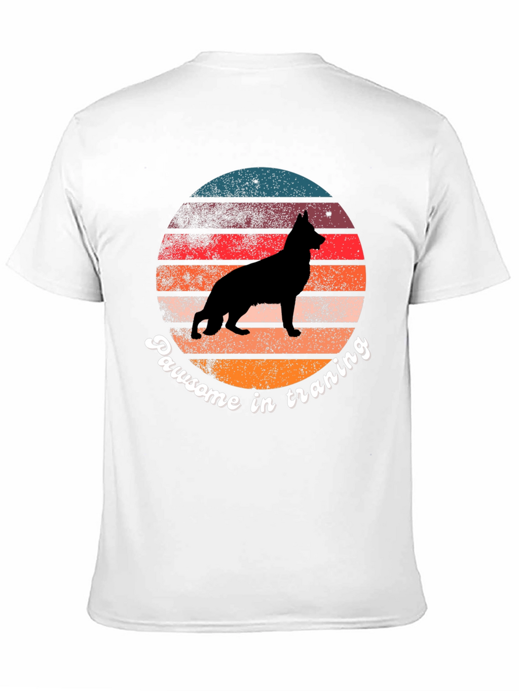Pawsome Dog Training Retro T-Shirt