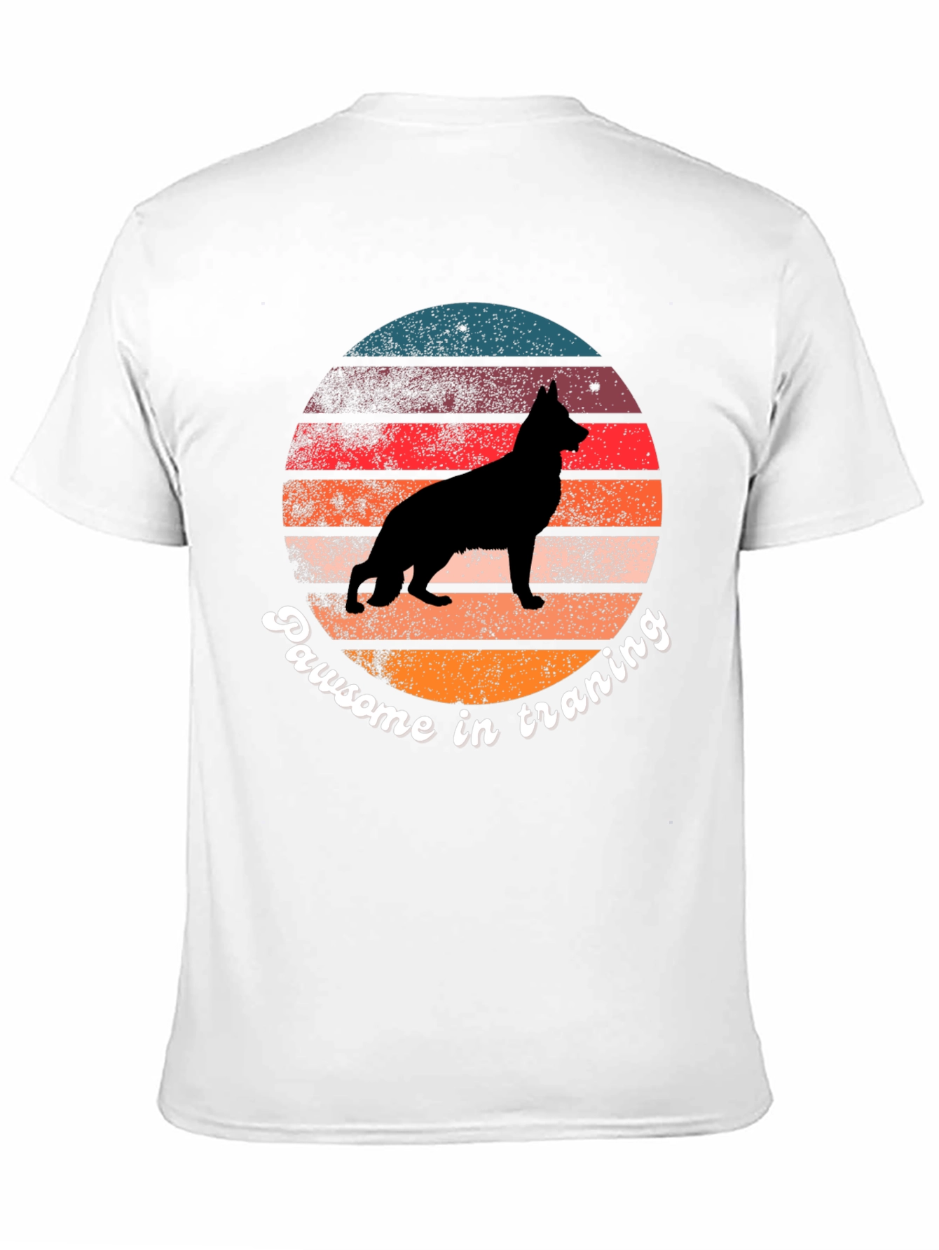 Pawsome Dog Training Retro T-Shirt