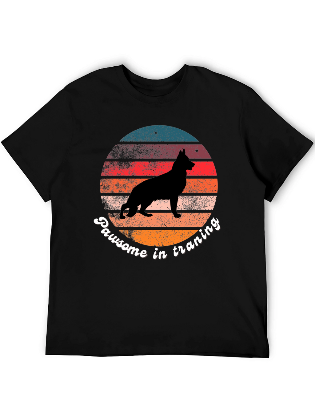 Pawsome Dog Training Retro T-Shirt