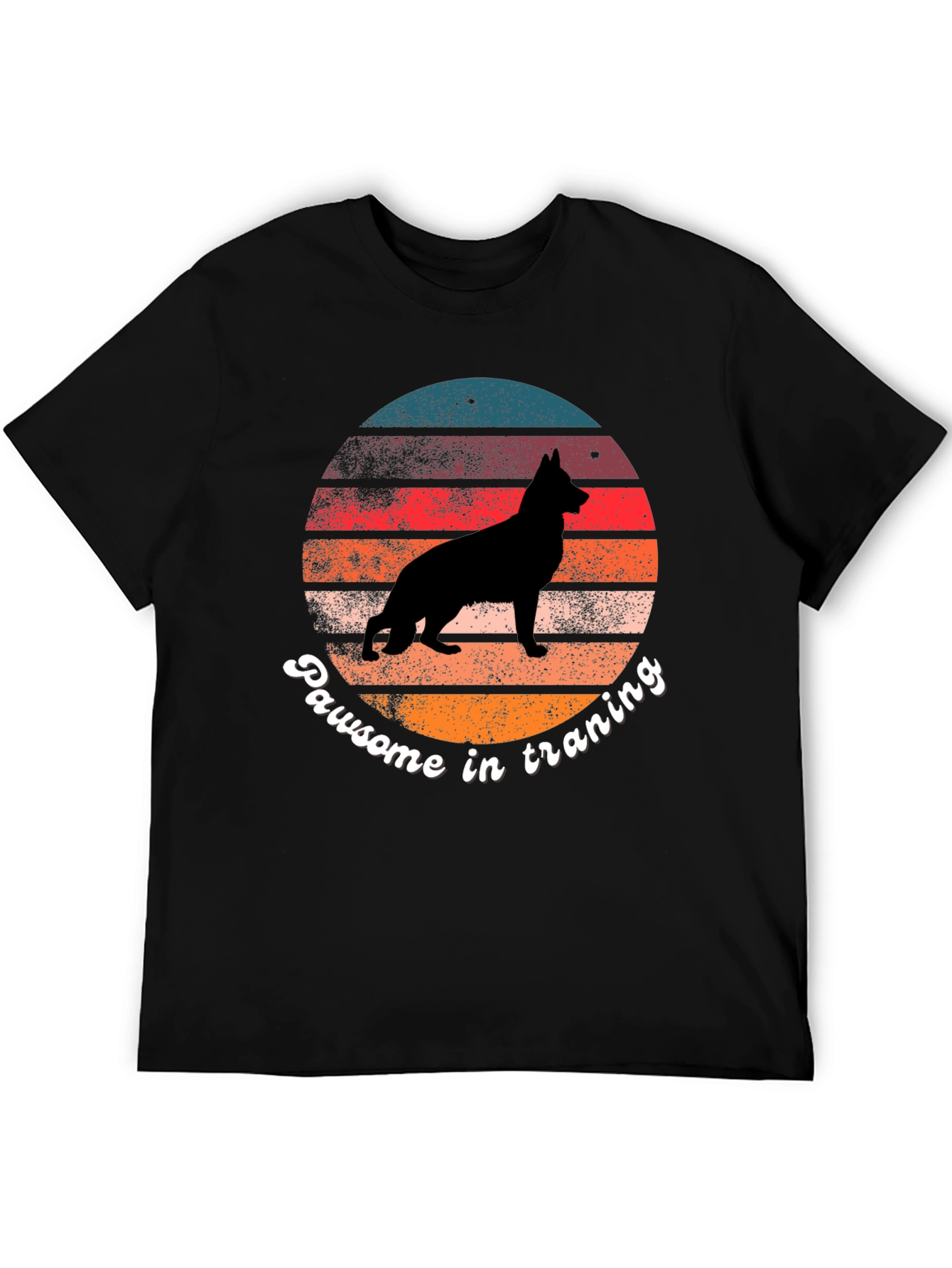 Pawsome Dog Training Retro T-Shirt