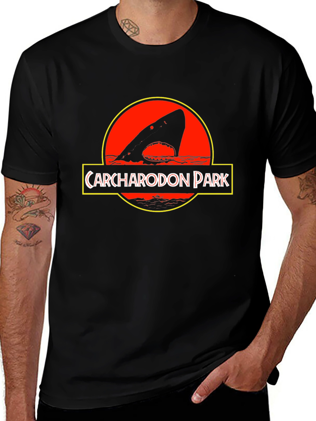 Carcharodon Park Shark T-Shirt - Jaws Inspired