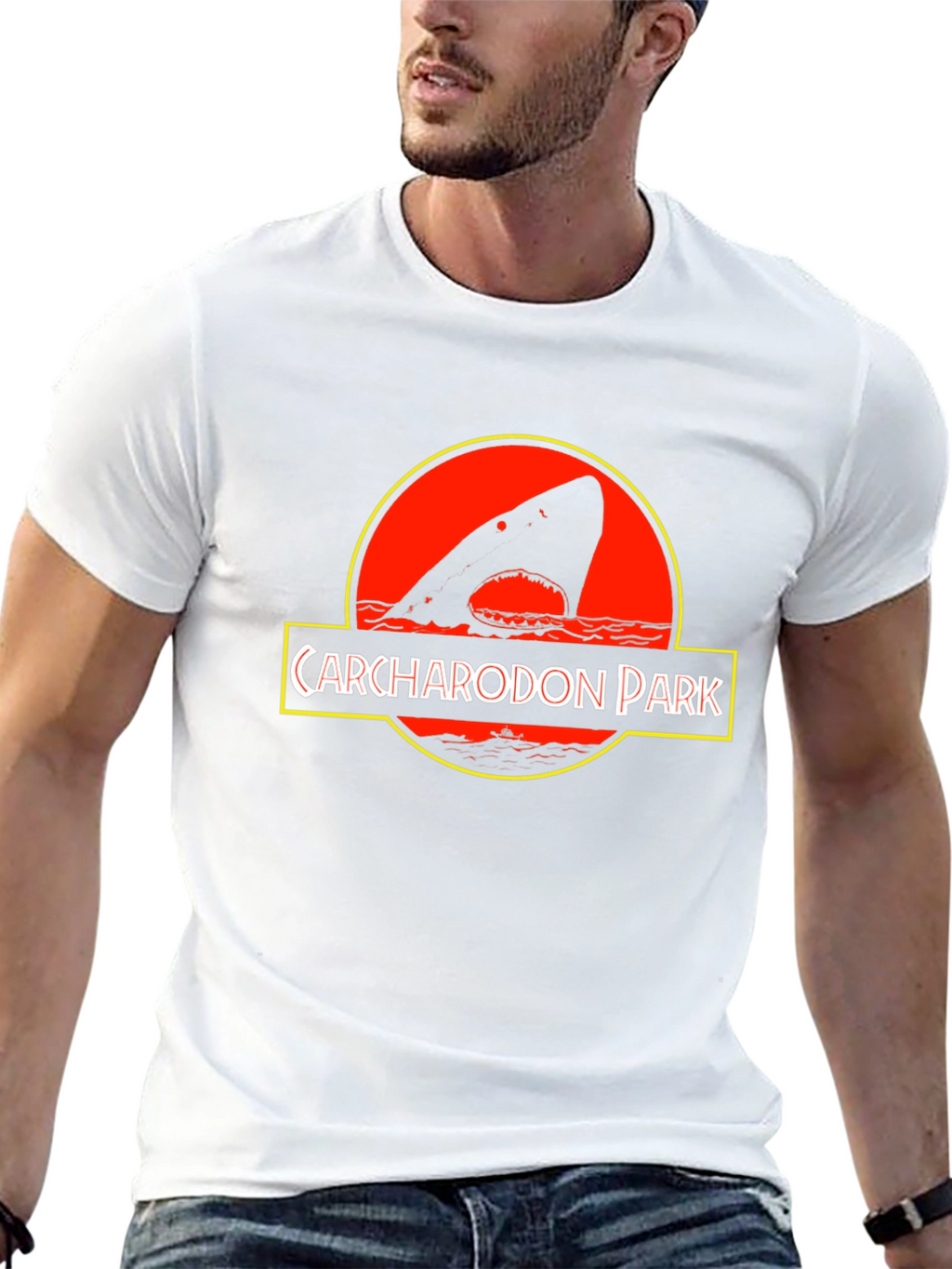 Carcharodon Park Shark T-Shirt - Jaws Inspired