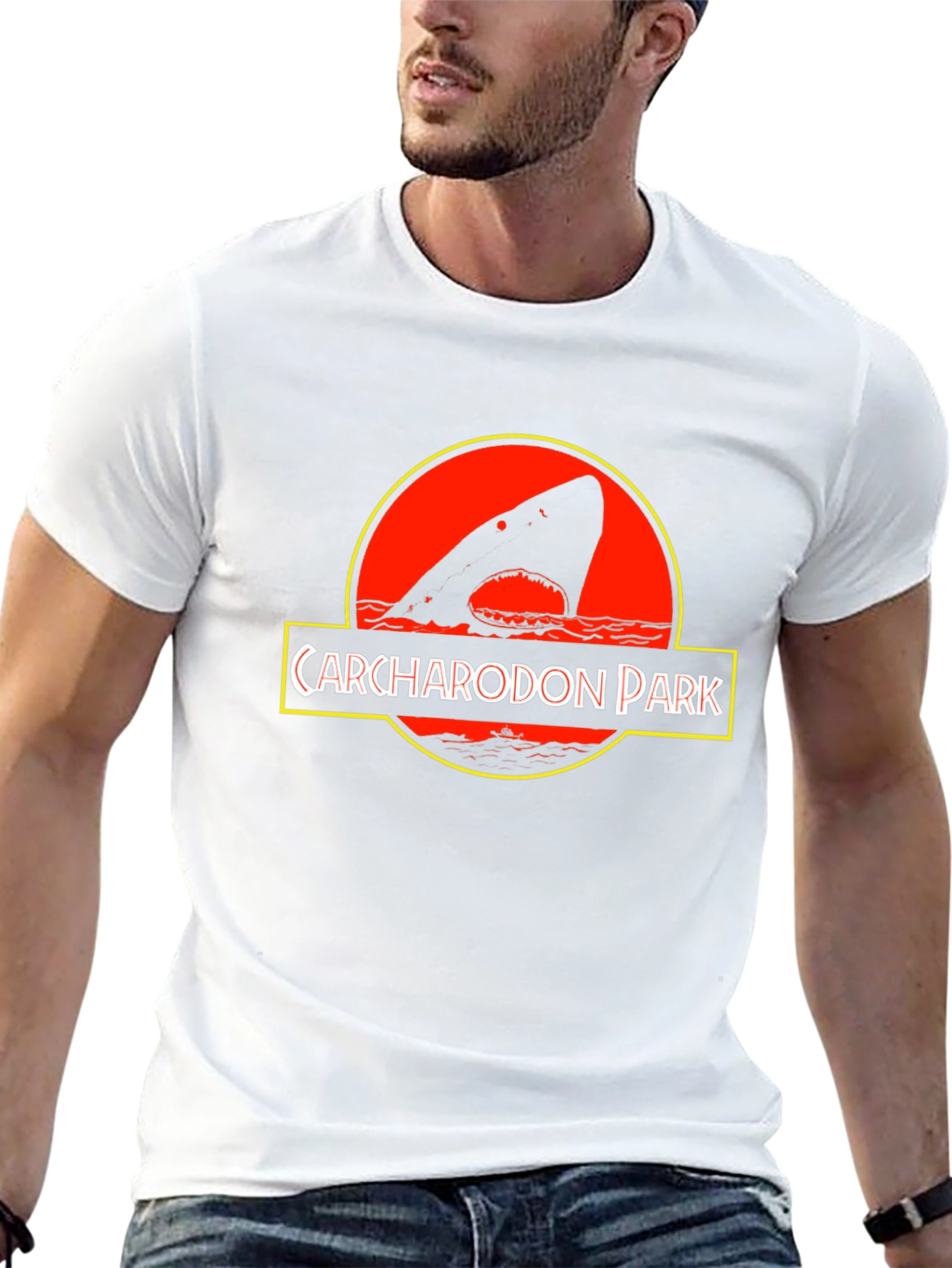 Carcharodon Park Shark T-Shirt - Jaws Inspired