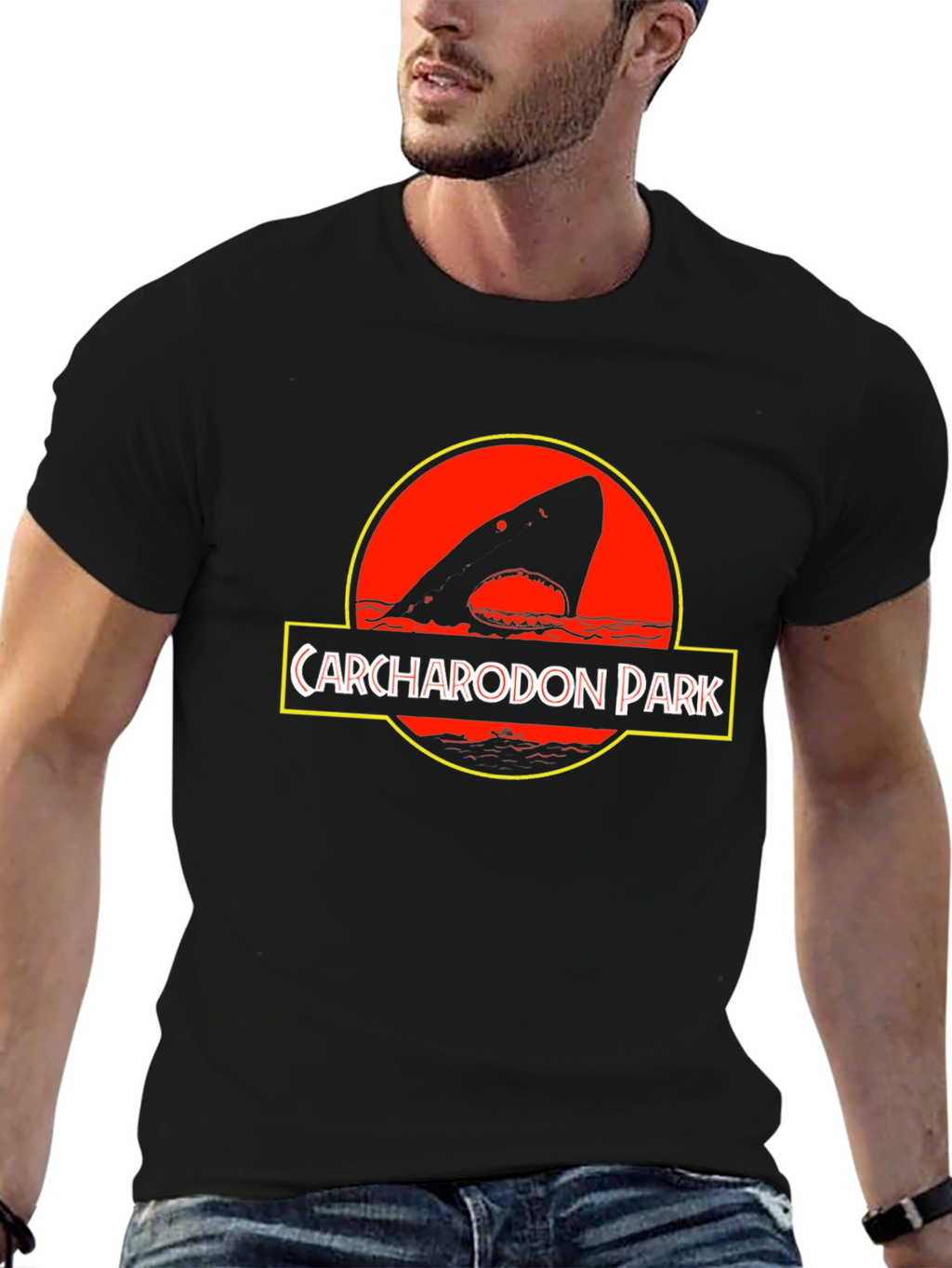 Carcharodon Park Shark T-Shirt - Jaws Inspired