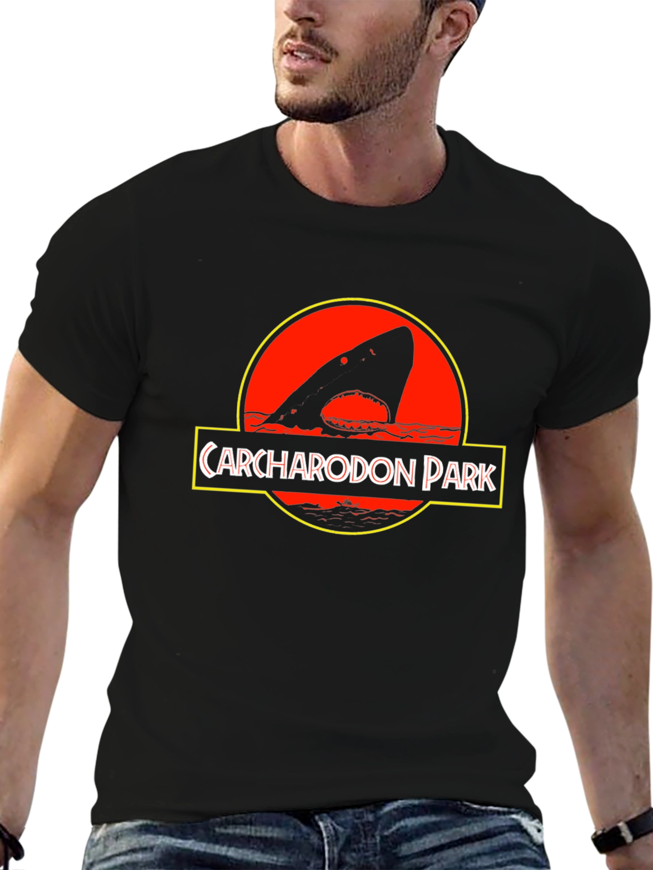 Carcharodon Park Shark T-Shirt - Jaws Inspired