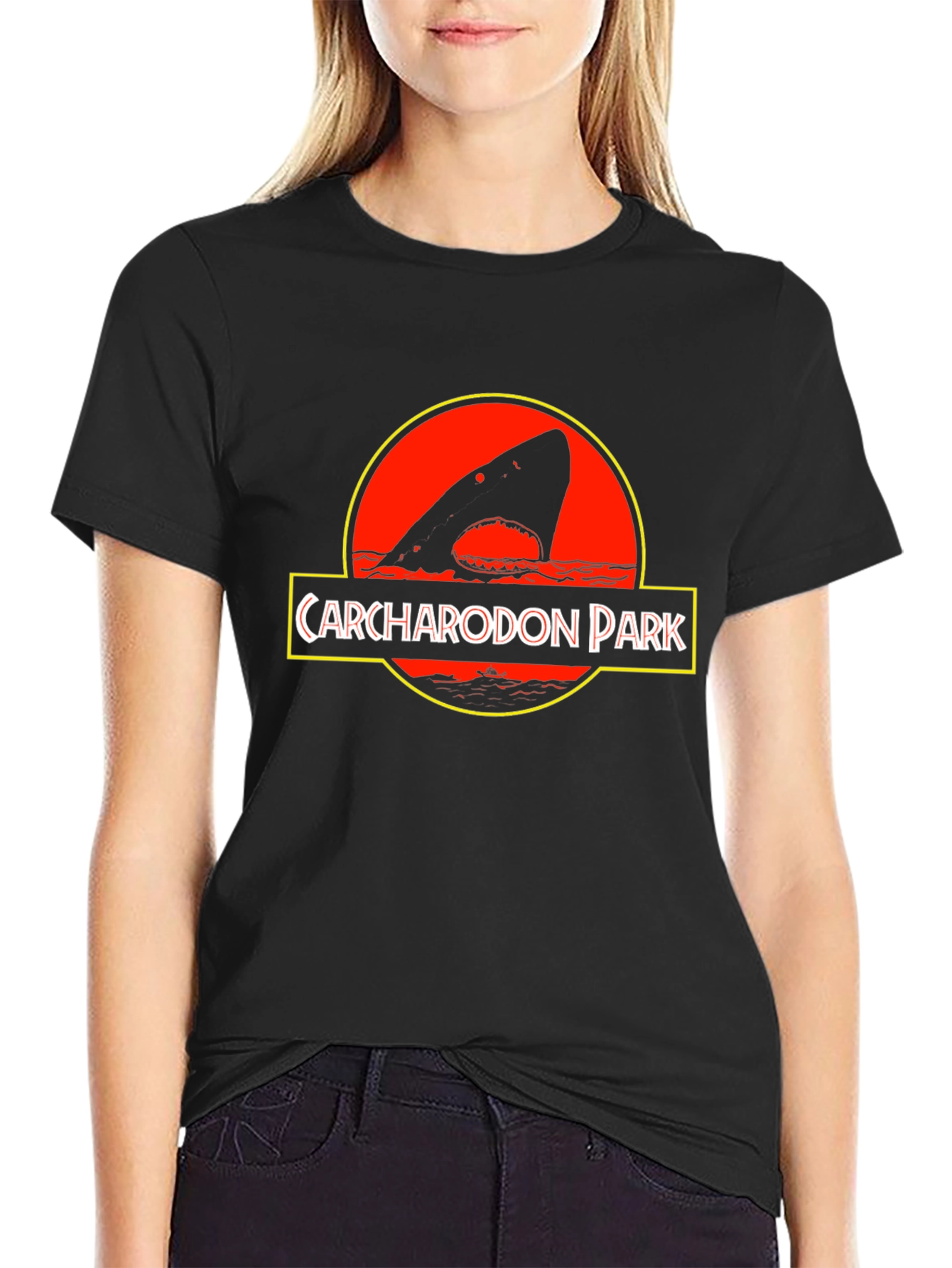 Carcharodon Park Shark T-Shirt - Jaws Inspired
