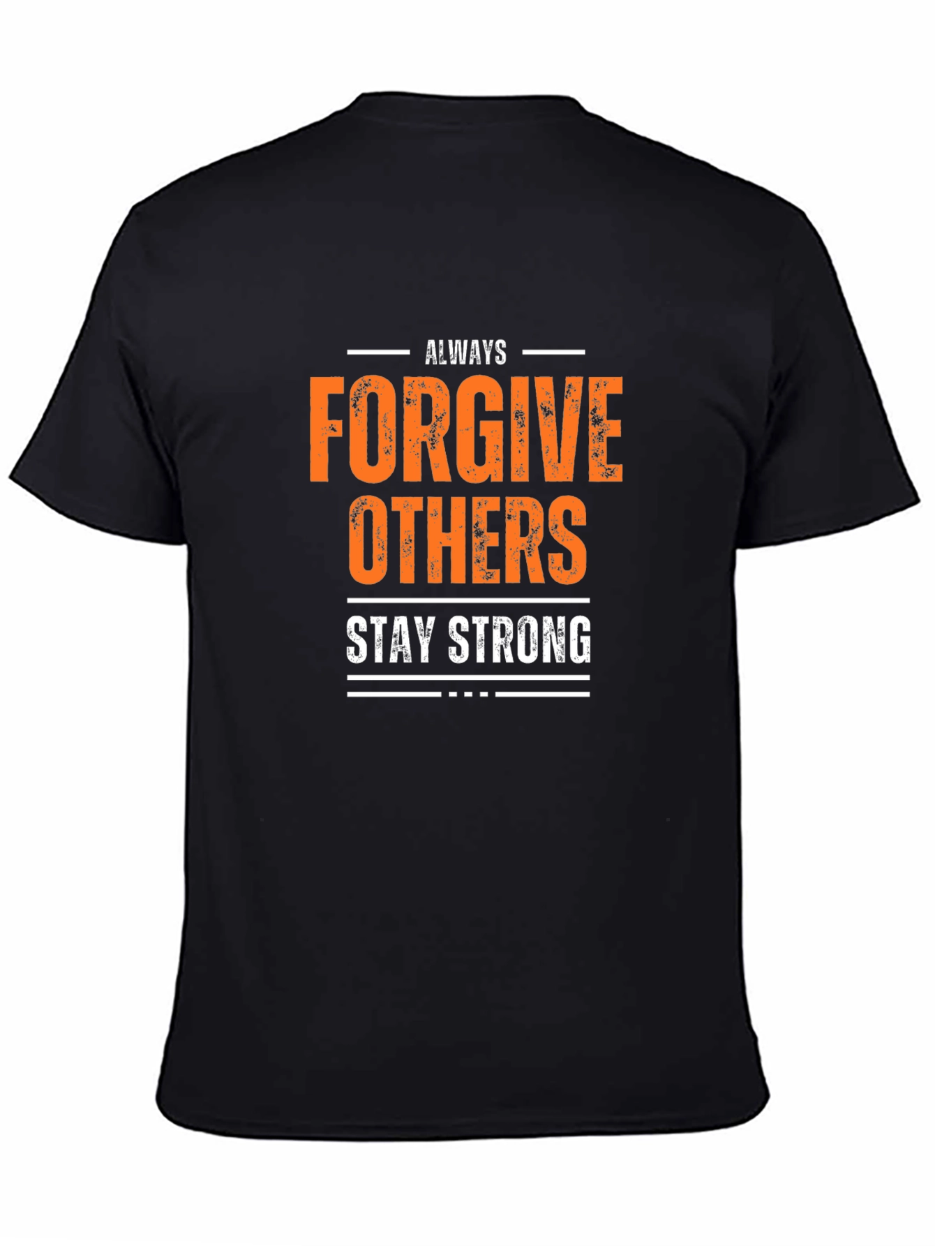 Always Forgive Others Black Graphic Tee