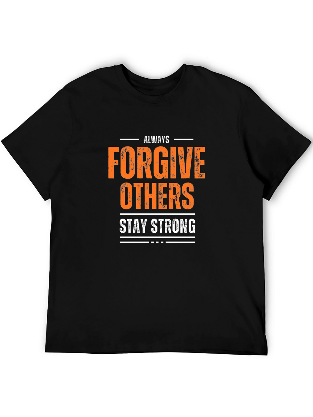 Always Forgive Others Black Graphic Tee