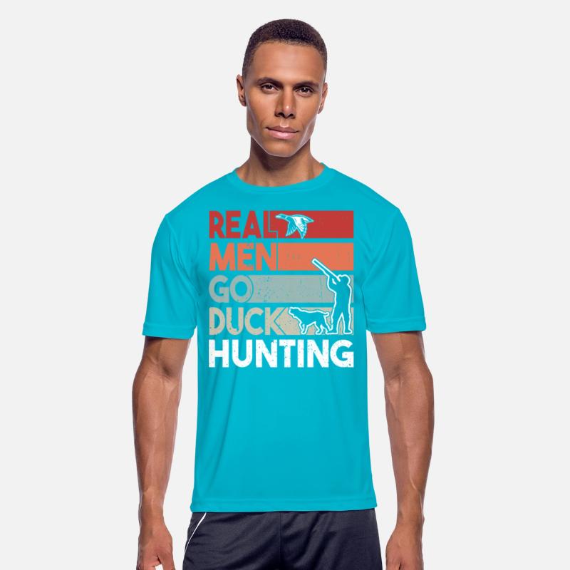 Duck Hunting Men with Duck Hunting Dog