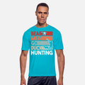 Duck Hunting Men with Duck Hunting Dog